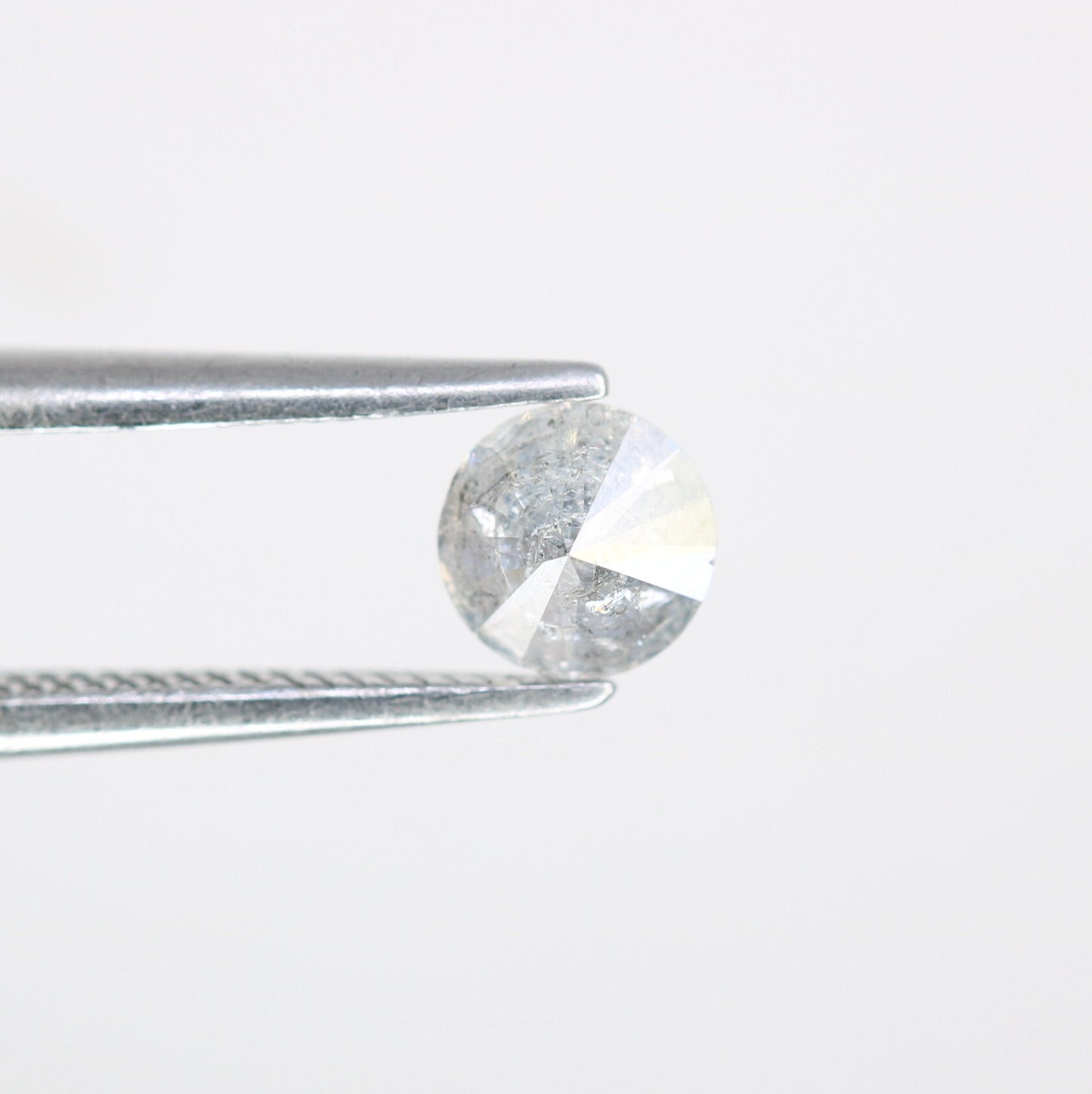 0.39 Carat Salt and Pepper Diamond for Engagement Rings | Perfect Gift for Girlfriend, Wife, Mother, or Her | Custom Gold Ring Jewelry