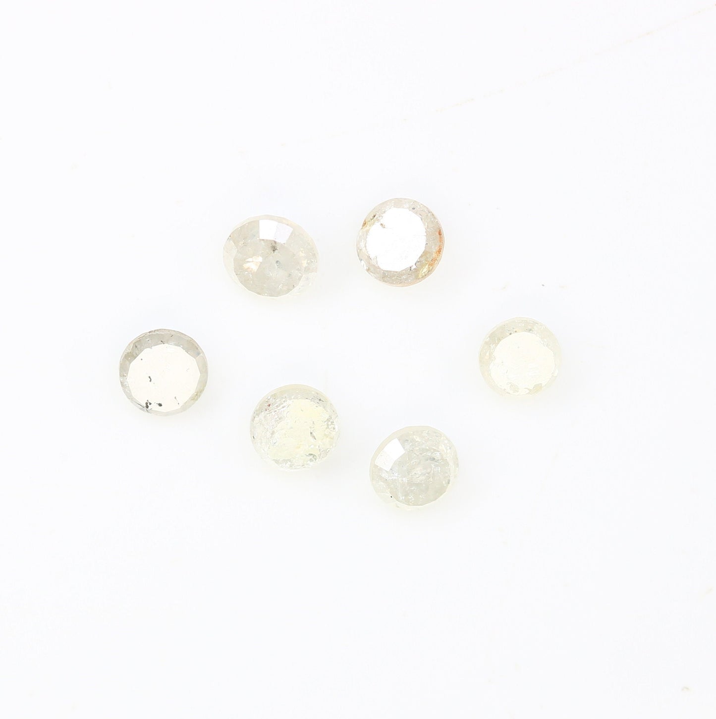 0.87 CT Round Rose Cut Real Loose Diamond For Engagement Band ll Proposal Ring ll GIft For Girlfriend ll Gift From Husband ll Gift For Mom