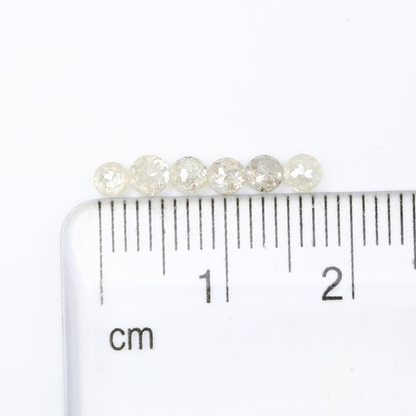 0.87 CT Round Rose Cut Real Loose Diamond For Engagement Band ll Proposal Ring ll GIft For Girlfriend ll Gift From Husband ll Gift For Mom