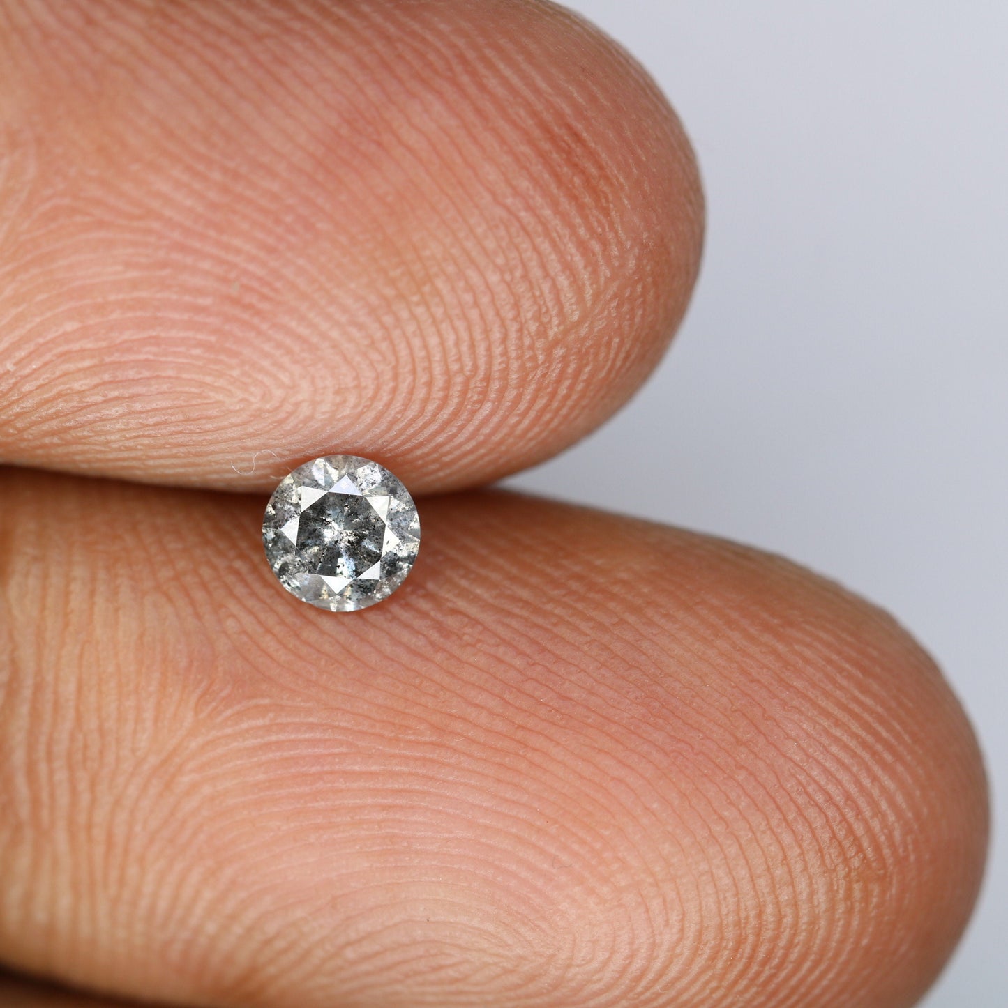 0.35 Carat Round Brilliant Galaxy Diamond Ring | Ideal for Custom Gold Rings | Unique Engagement or Wedding Jewelry