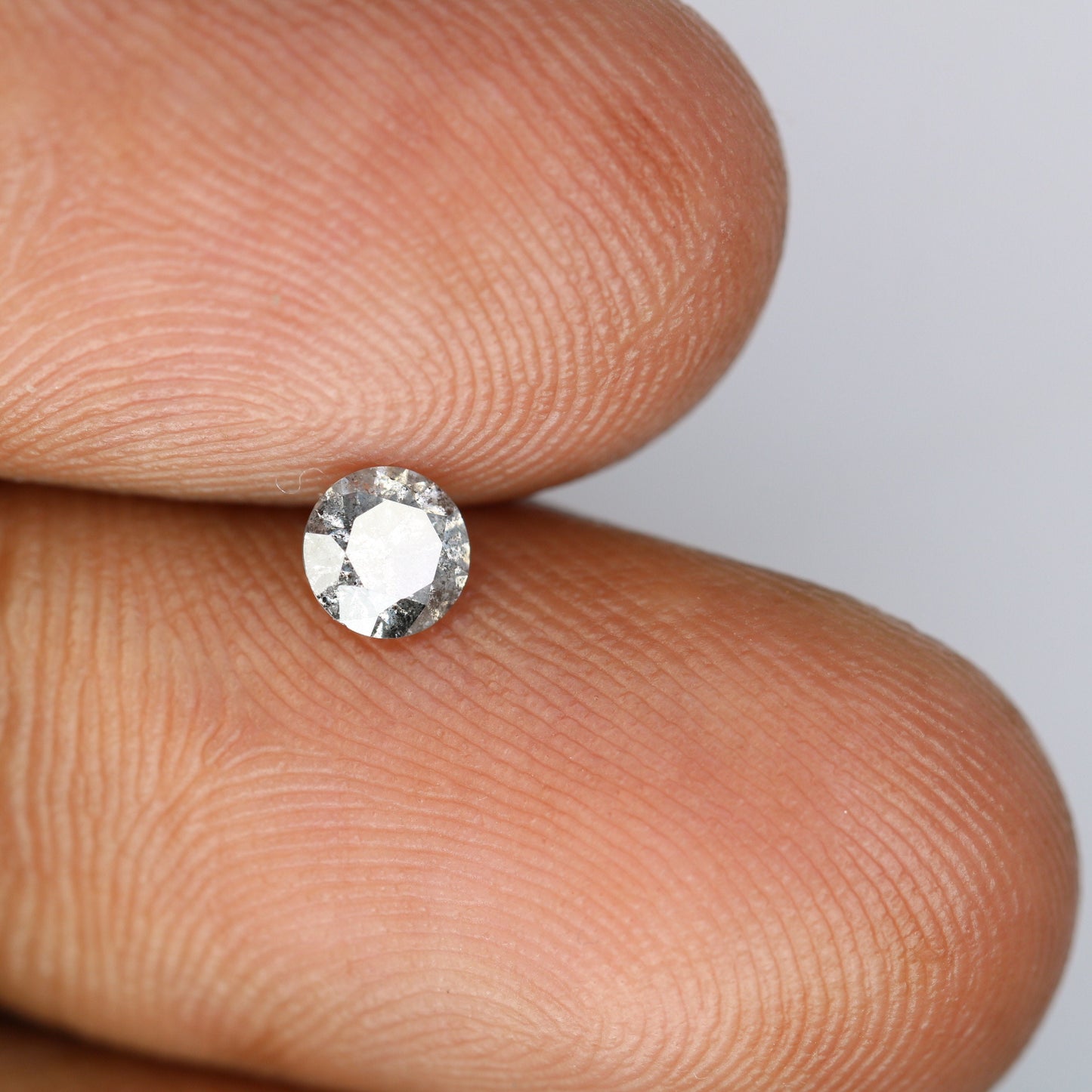 0.35 Carat Round Brilliant Galaxy Diamond Ring | Ideal for Custom Gold Rings | Unique Engagement or Wedding Jewelry