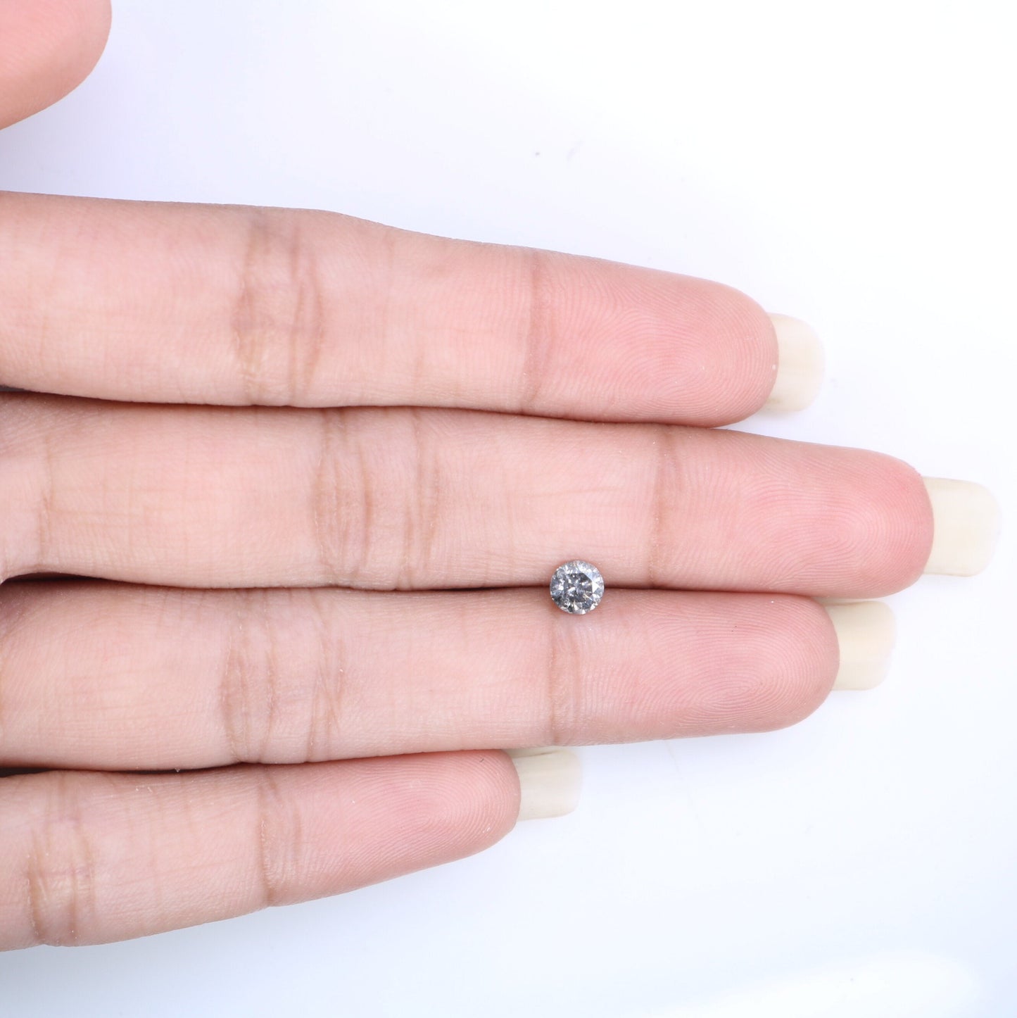 0.35 Carat Round Brilliant Galaxy Diamond Ring | Ideal for Custom Gold Rings | Unique Engagement or Wedding Jewelry