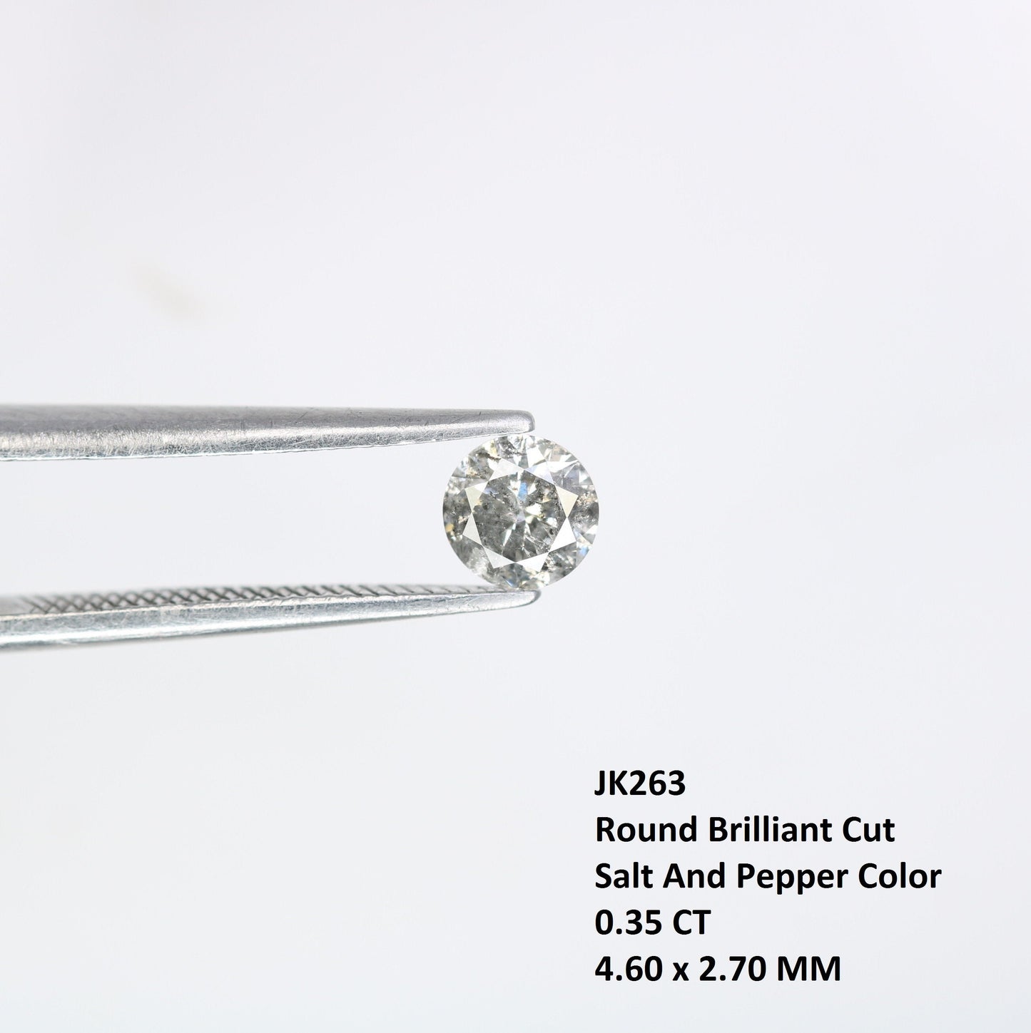 0.35 Carat Round Brilliant Cut Diamond Ring | Ideal for Custom Gold Rings | Elegant Engagement or Wedding Jewelry