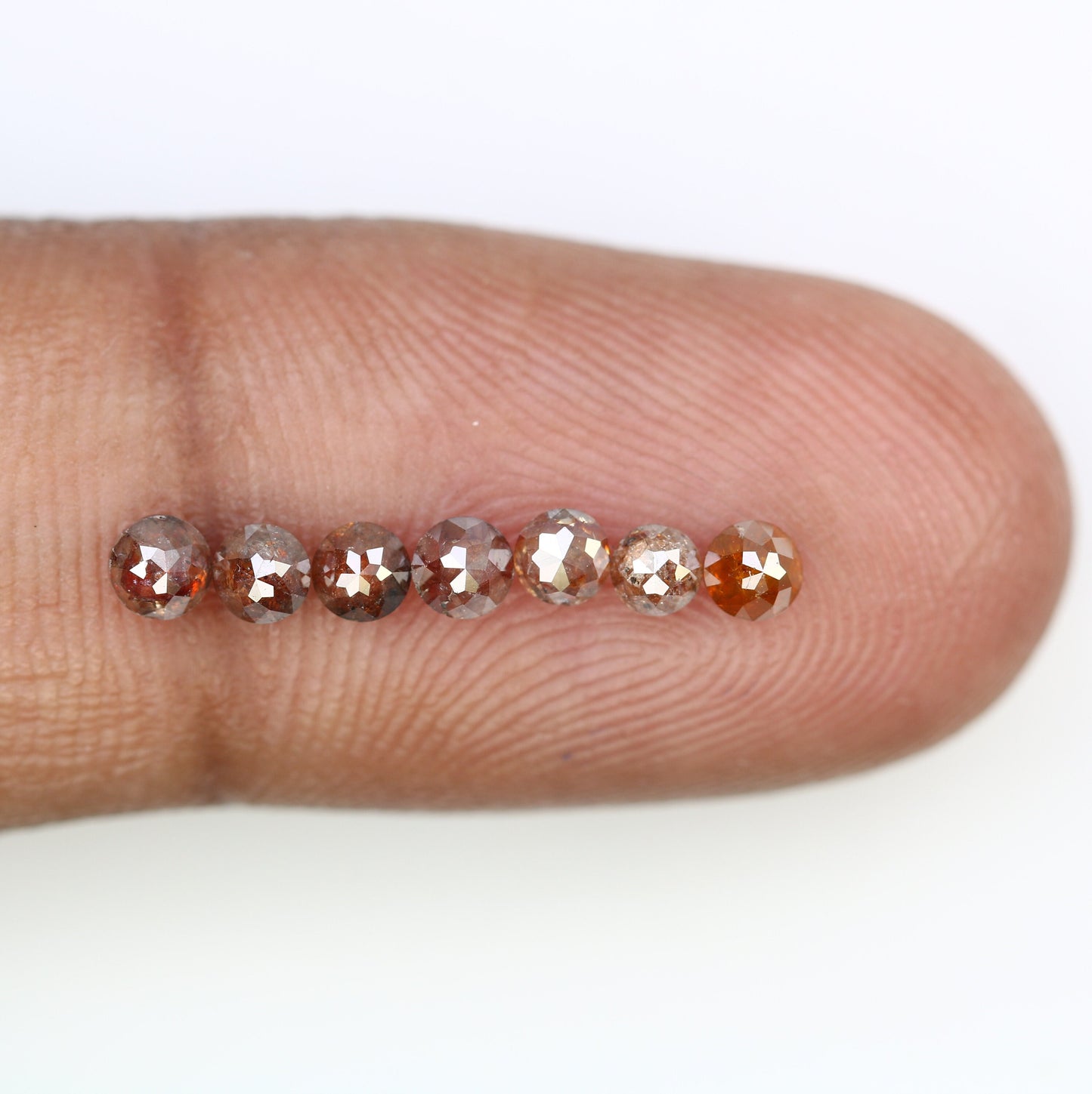 Salt And Pepper Diamond | Round Brilliant Cut Diamond | Natural Loose Diamond For Earring Pair & Wedding Ring Diamonds