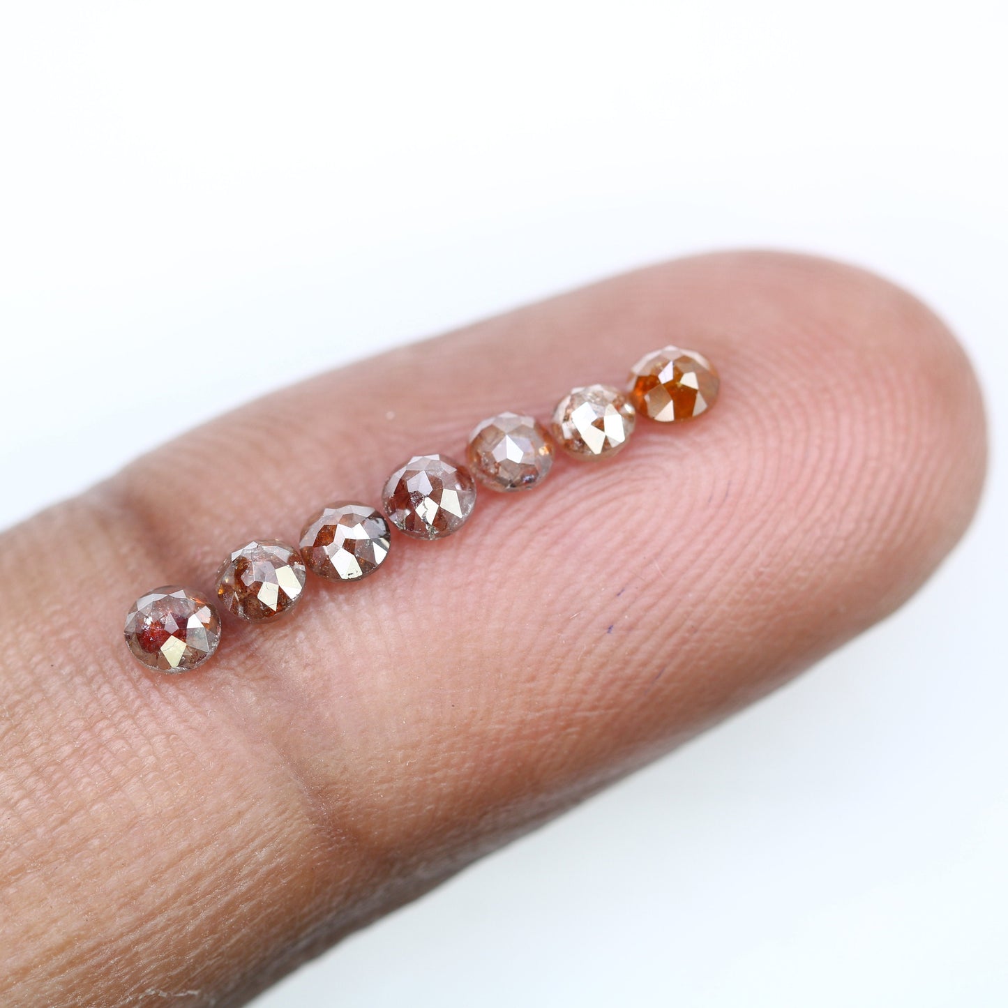 Salt And Pepper Diamond | Round Brilliant Cut Diamond | Natural Loose Diamond For Earring Pair & Wedding Ring Diamonds