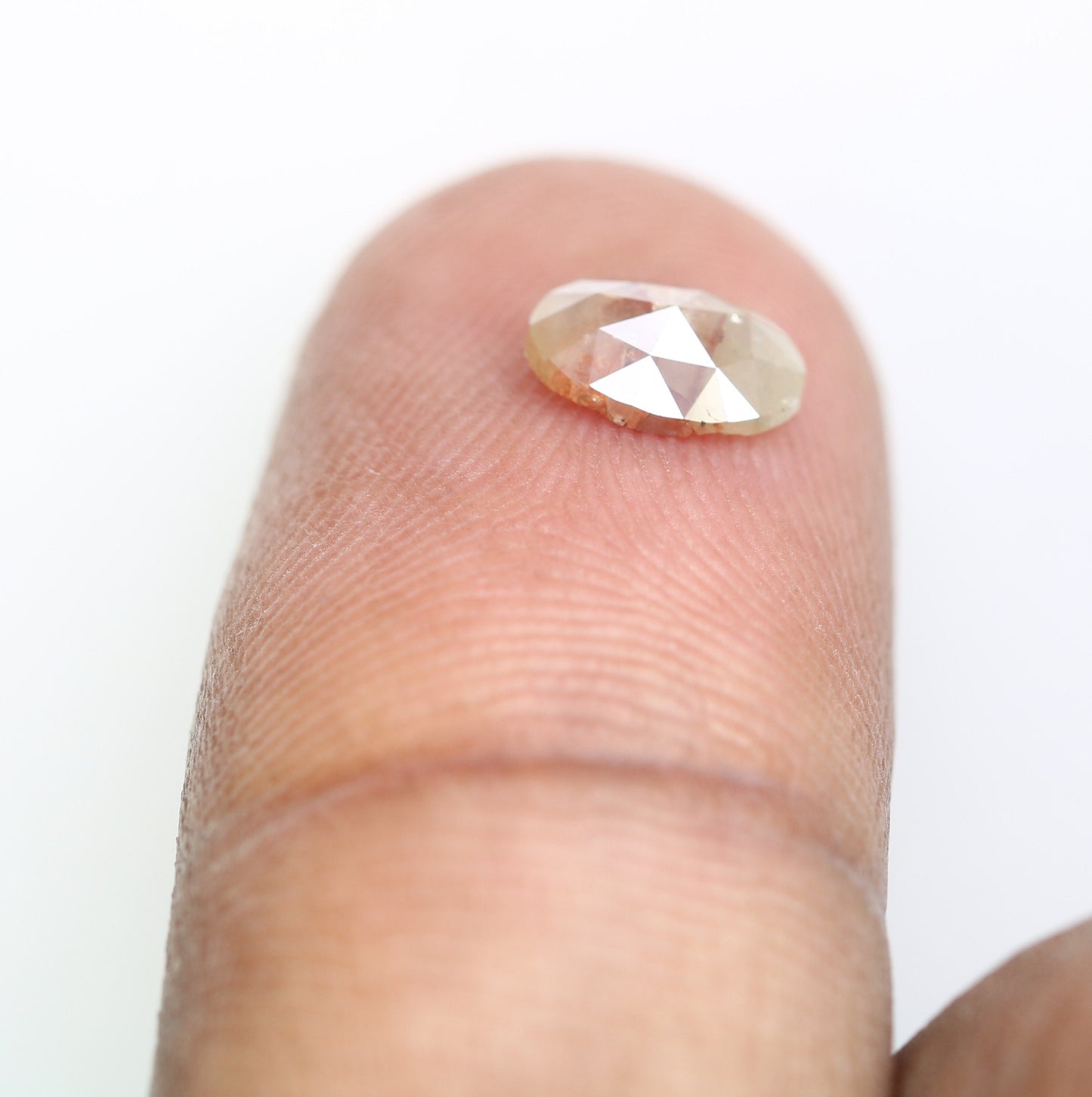 0.66 CT Rose Cut Oval Diamond - Elegant Ring for Gold Jewelry & Stunning, Unique Design