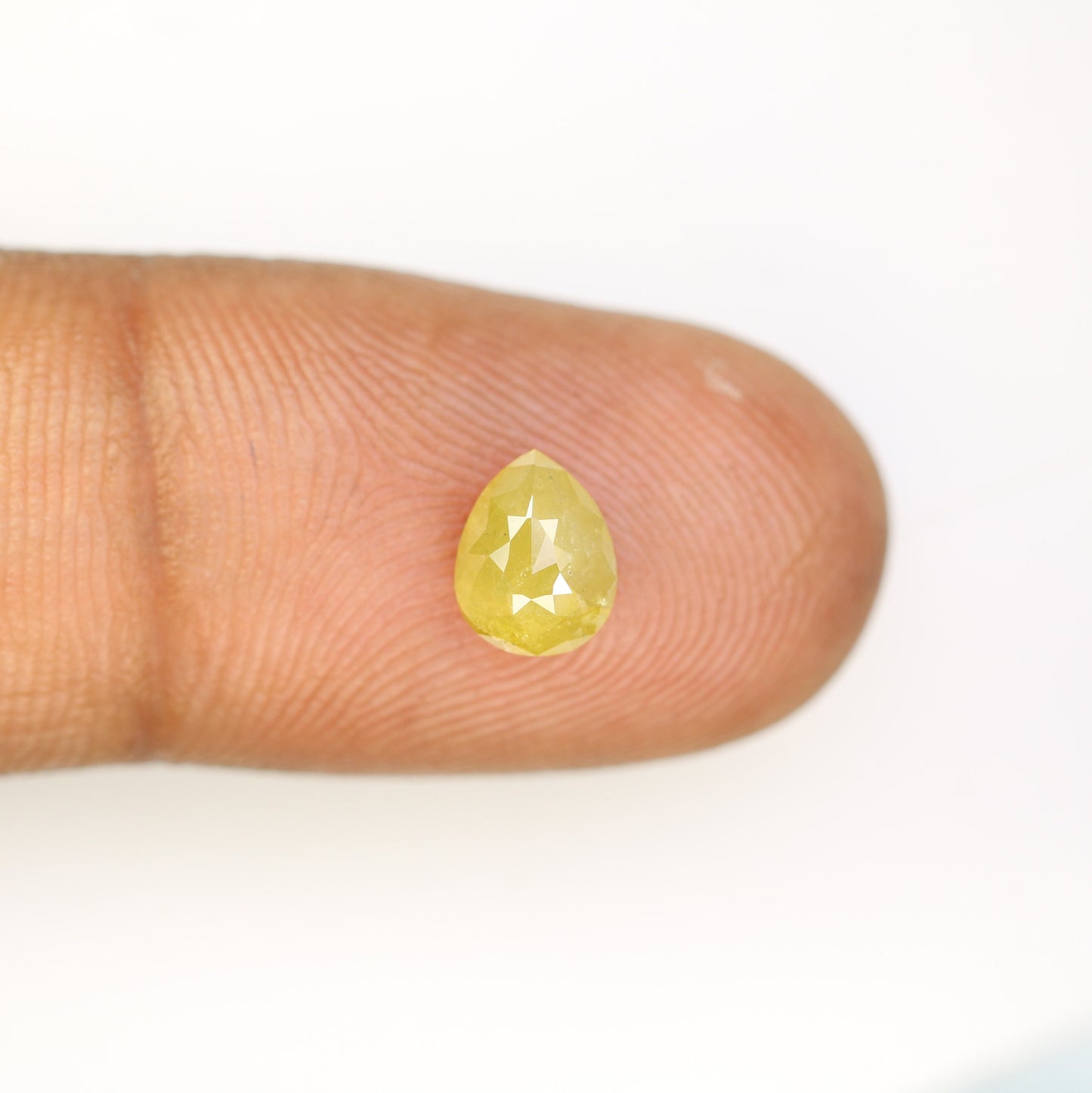 1.41 CT Pear Rustic Diamond For Engagement RingFor Gold Ring Diamonds