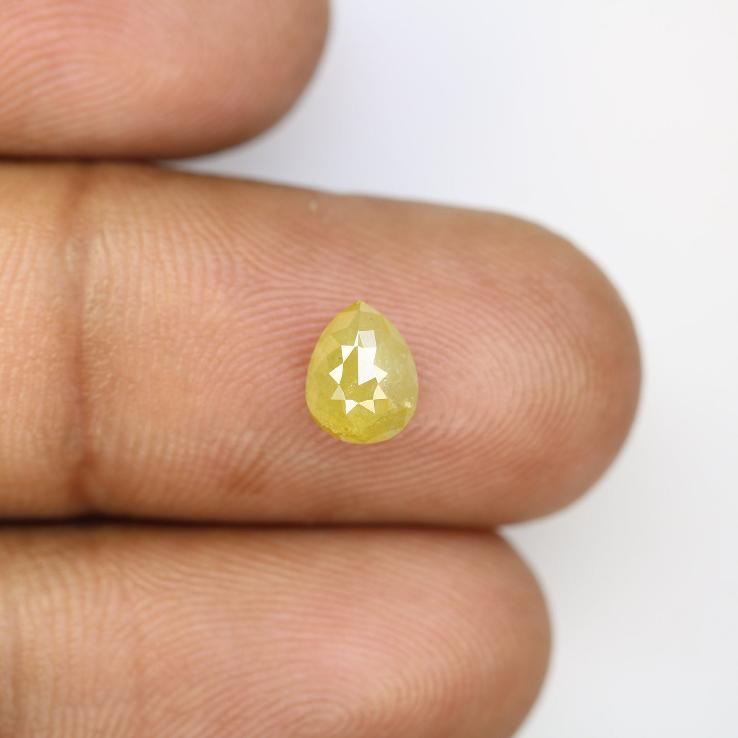 1.41 CT Pear Rustic Diamond For Engagement RingFor Gold Ring Diamonds