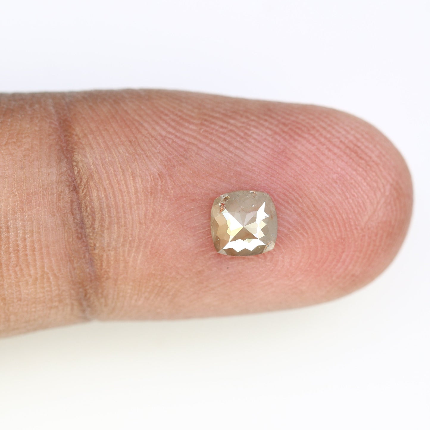 0.44 CT Cushion Cut Grey Diamond - Elegant Gold Ring Gemstone & Unique, Stylish Jewelry Design