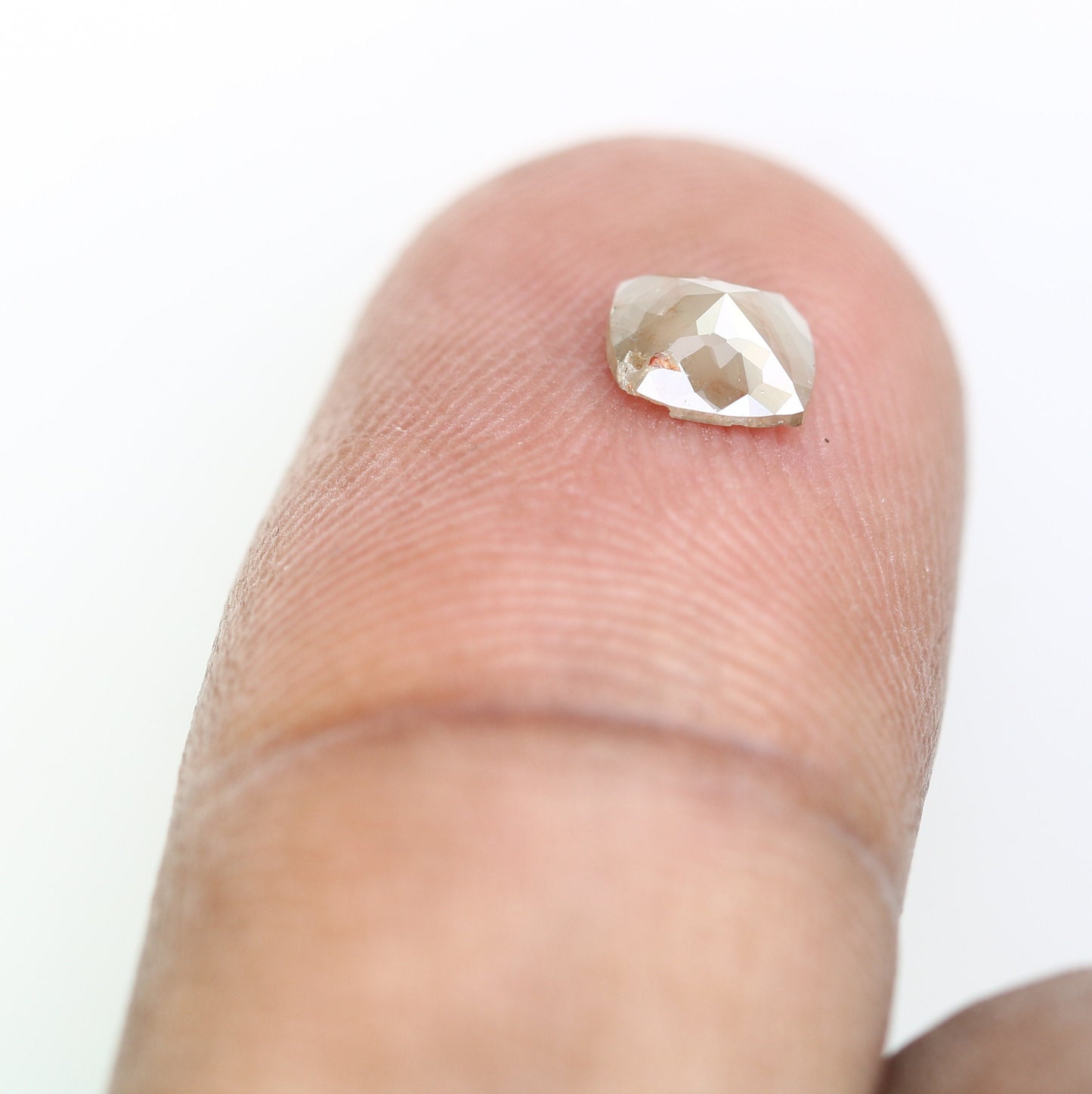 0.44 CT Cushion Cut Grey Diamond - Elegant Gold Ring Gemstone & Unique, Stylish Jewelry Design