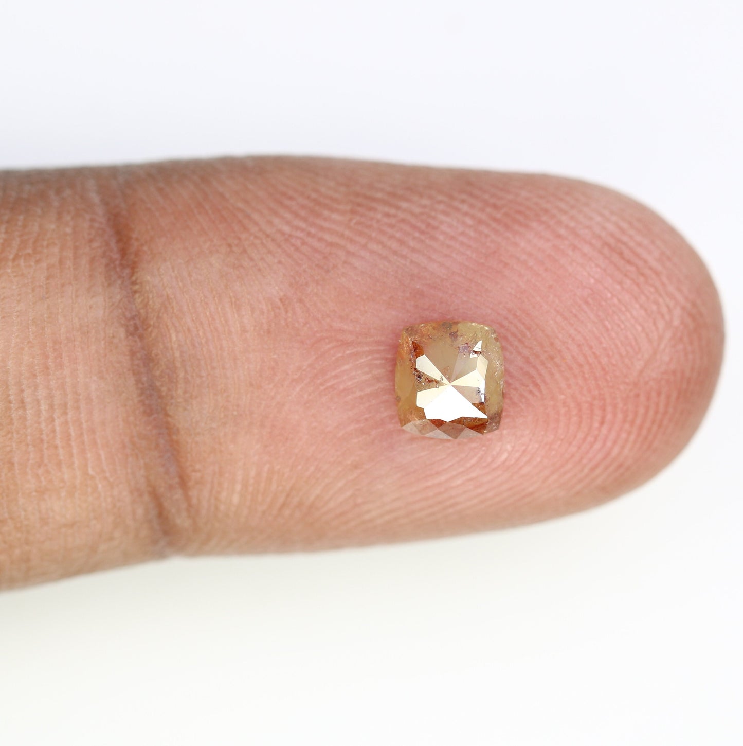 0.60 CT Peach Cushion Cut Diamond - Ideal for Gold Rings & Elegant, Unique Jewelry Designs