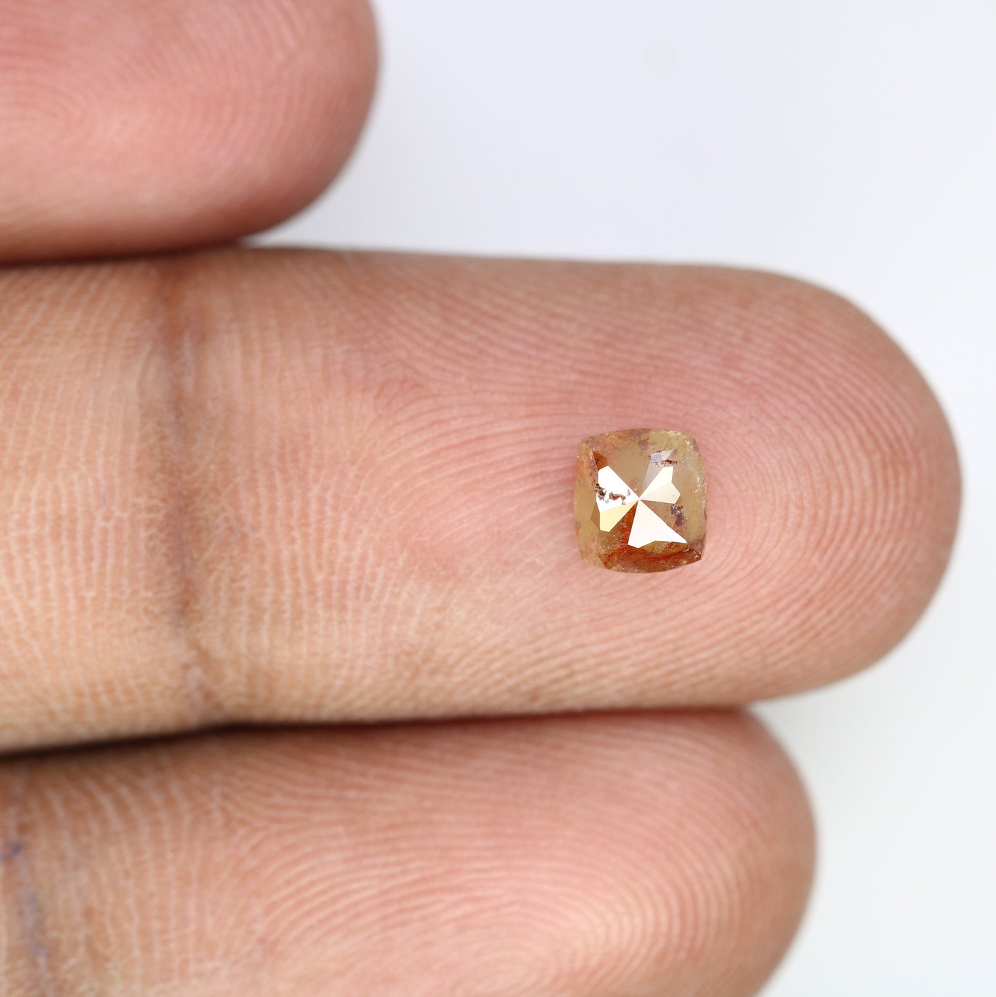 0.60 CT Peach Cushion Cut Diamond - Ideal for Gold Rings & Elegant, Unique Jewelry Designs
