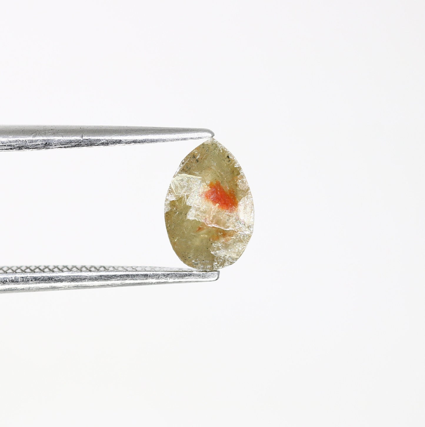 0.65 CT Green Pear Shape Diamond For RingFor Gold Ring Diamonds
