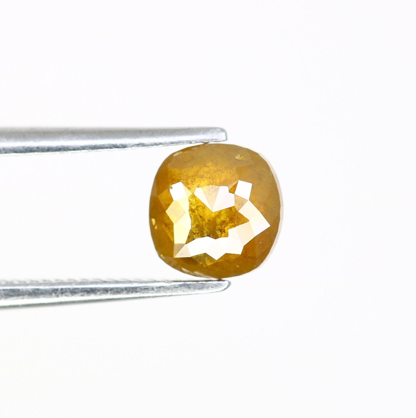 0.67 CT Yellow Cushion Cut Diamond - Perfect for Statement Ring & Stunning Gold Jewelry Design