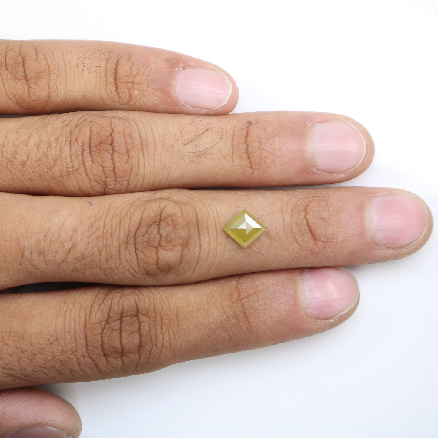 1.65 CT Kite shape Natural Loose Diamond -Kite Shape Salt and Pepper Diamond - For Salt Pepper Diamond Ring - Sale Offer- Unique Gift