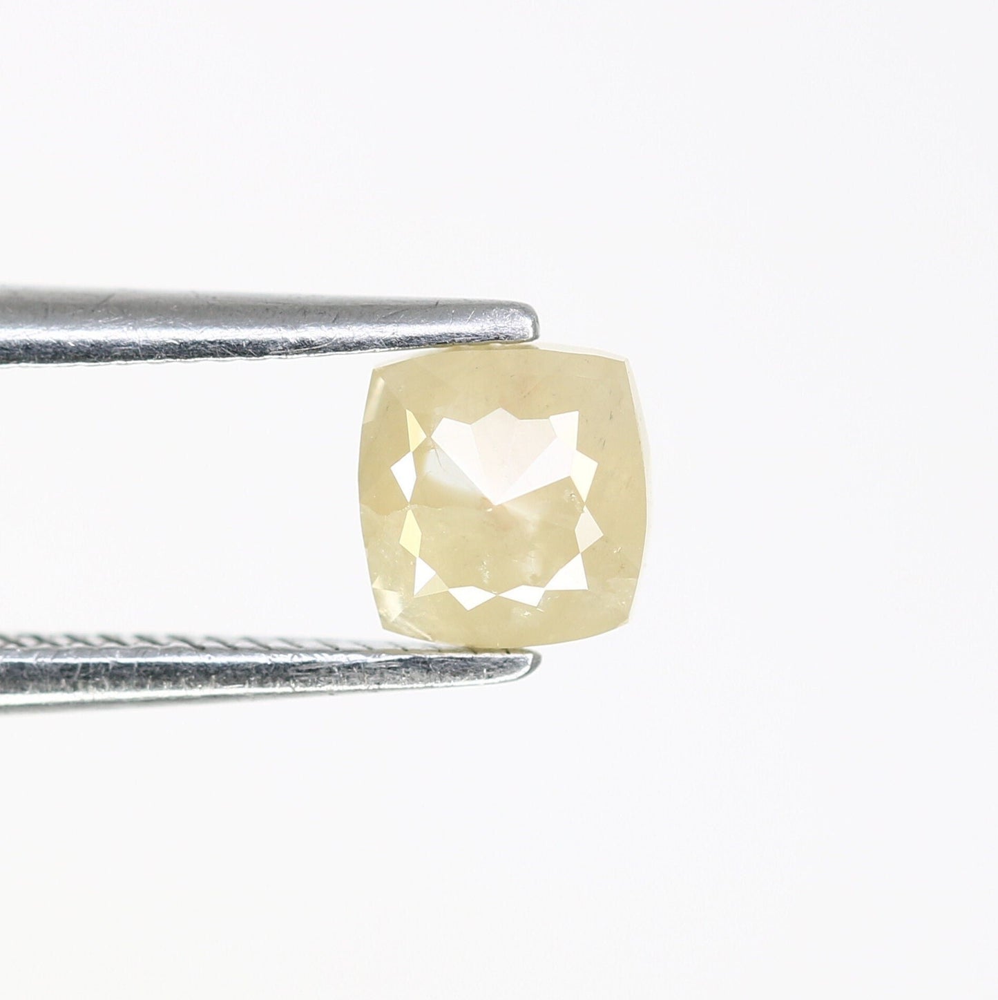 0.58 CT Cushion Cut Grey Diamond | Elegant Gold Ring | Unique Handmade Jewelry | Perfect Gift
