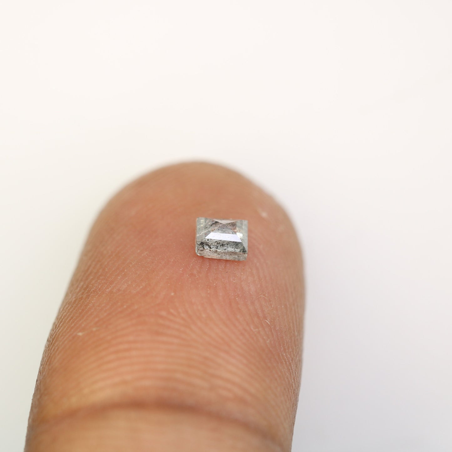 0.26 CT Salt and Pepper Natural Loose Diamond, Baguette Cut For handmade necklace pendant, diamond bracelet Wedding & Engagement Gold Ring
