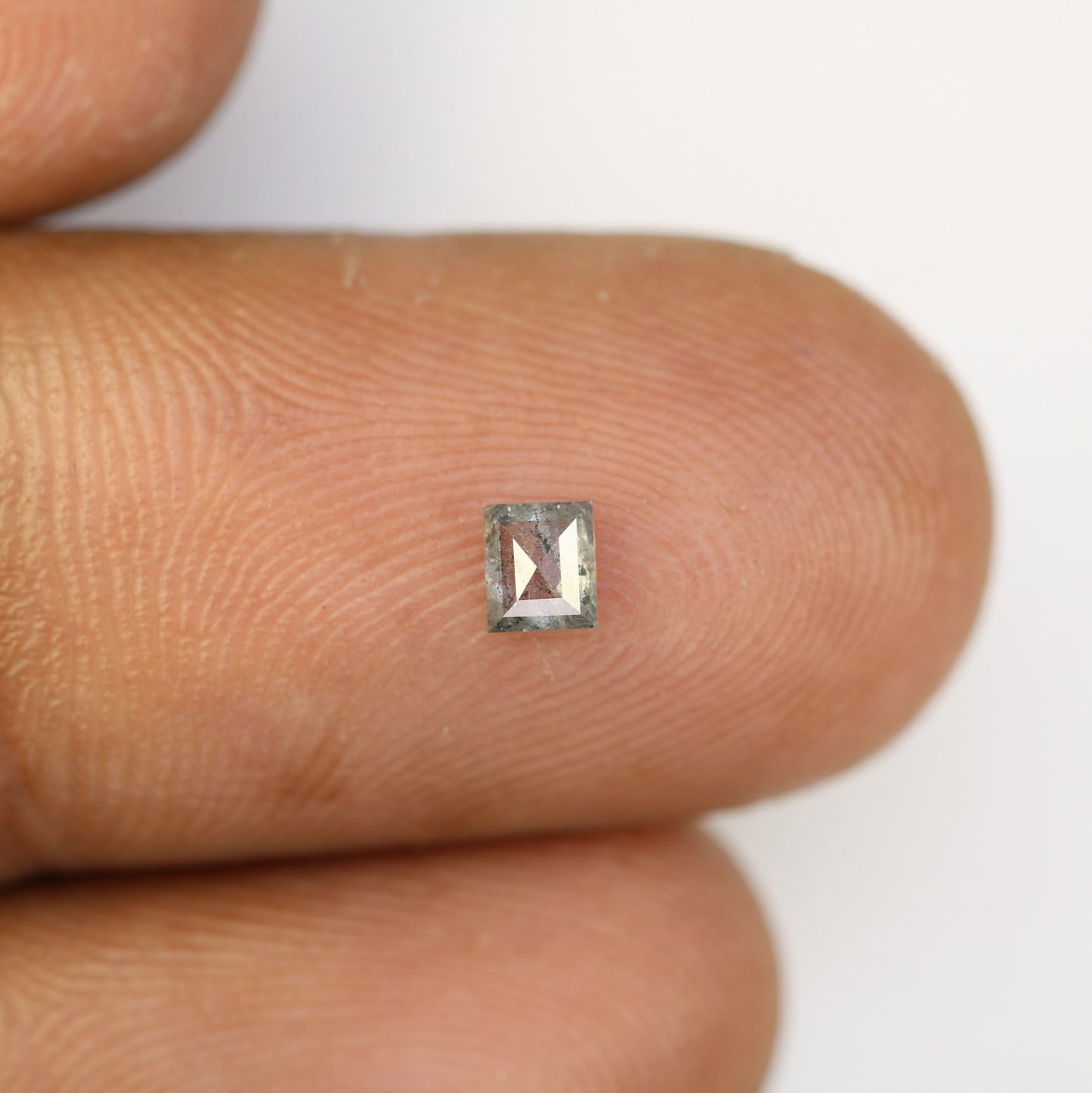 0.26 CT Salt and Pepper Natural Loose Diamond, Baguette Cut For handmade necklace pendant, diamond bracelet Wedding & Engagement Gold Ring