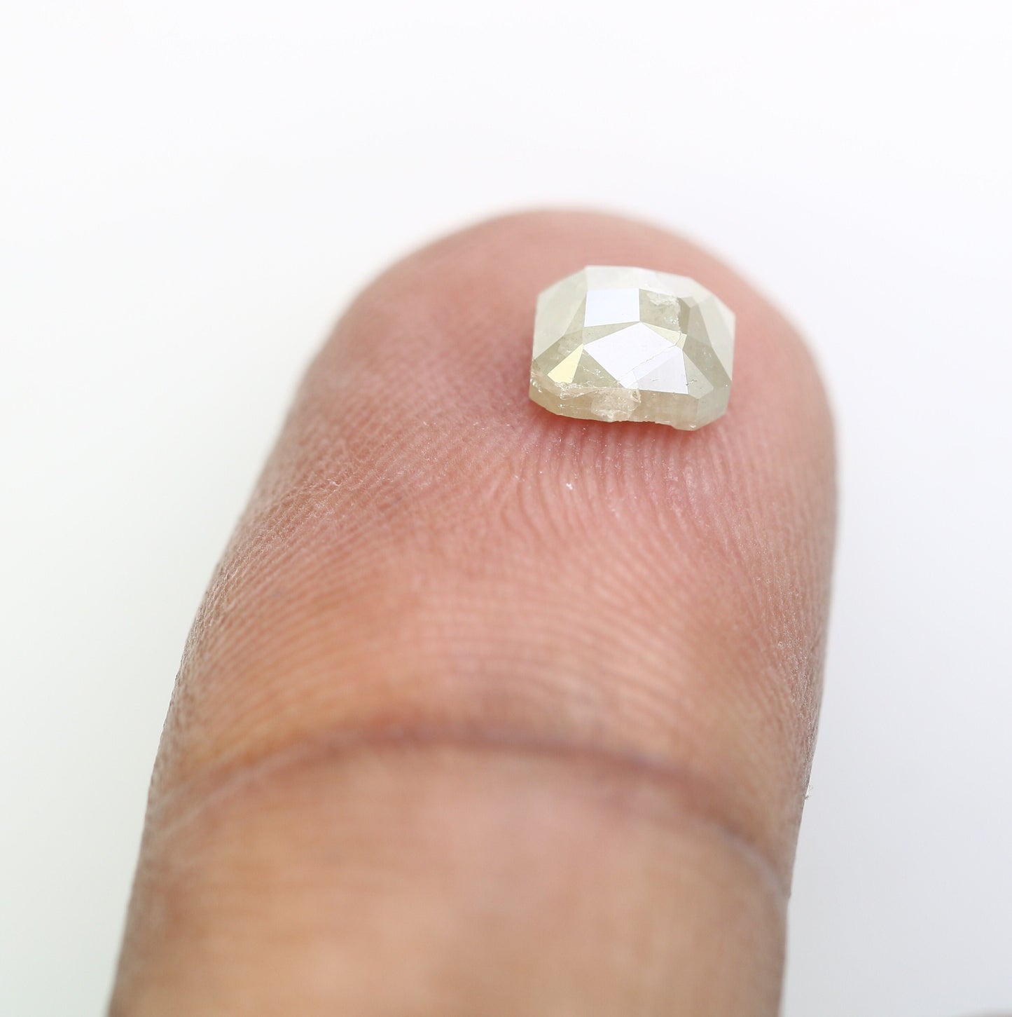 0.94 CT Salt and Pepper Emerald Shape Diamond - Natural Loose Emerald Cut Diamond - Perfect for Emerald Engagement Ring - Jewelry Design