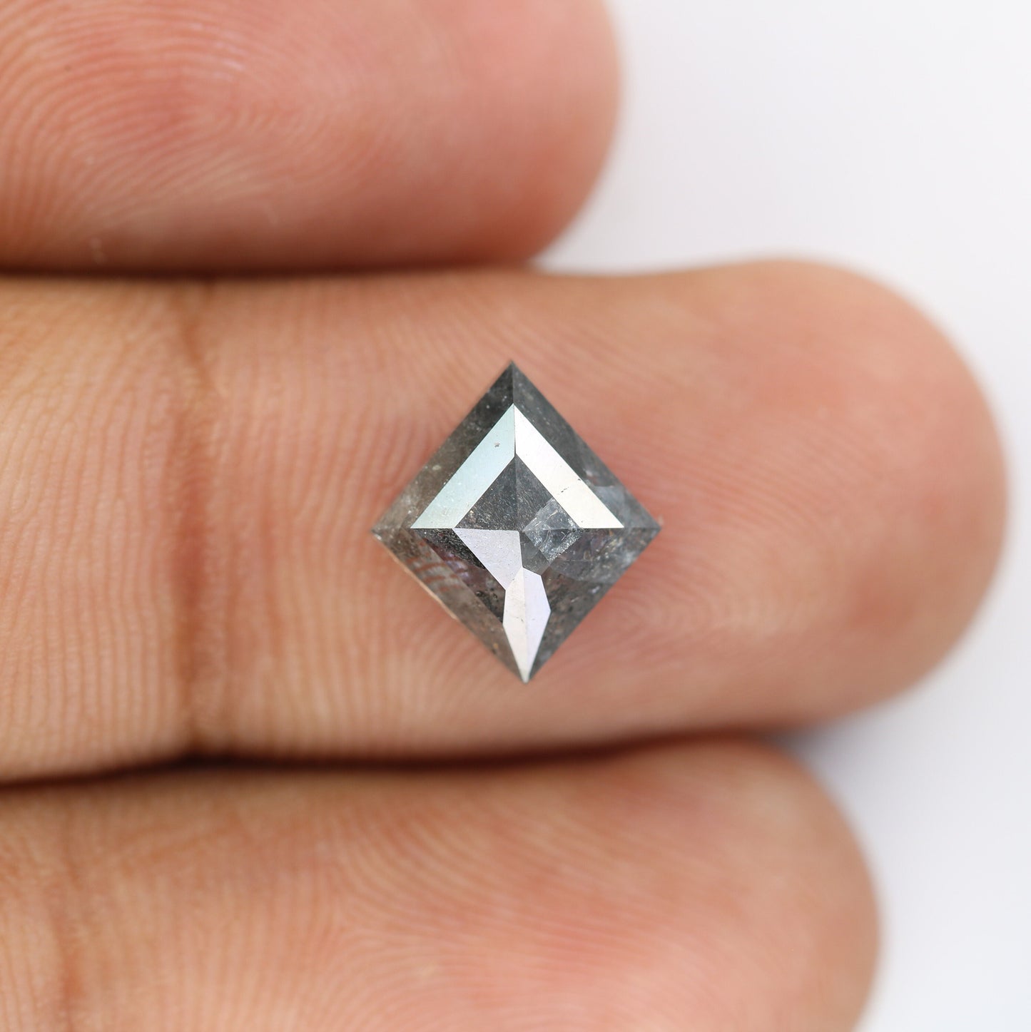2.71 CT Kite shape Natural Loose Diamond -Kite Shape Salt and Pepper Diamond - For Salt Pepper Diamond Ring - Sale Offer- Unique Gift