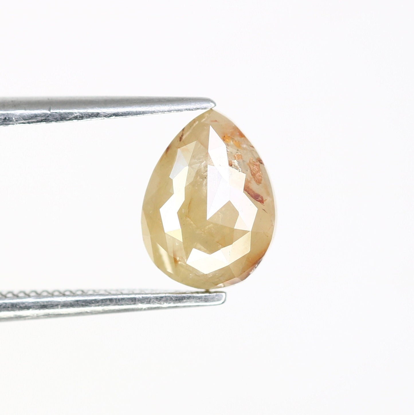 Black Friday Sale | 1.13 CT Grey Pear Diamond LooseFor Gold Ring Diamonds