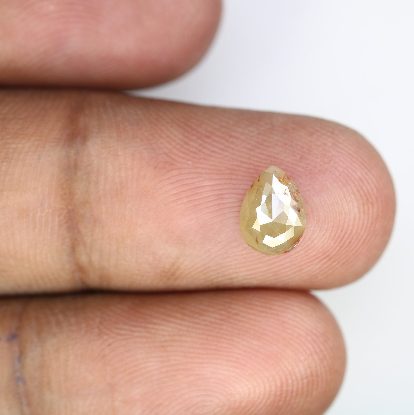 Black Friday Sale | 1.13 CT Grey Pear Diamond LooseFor Gold Ring Diamonds