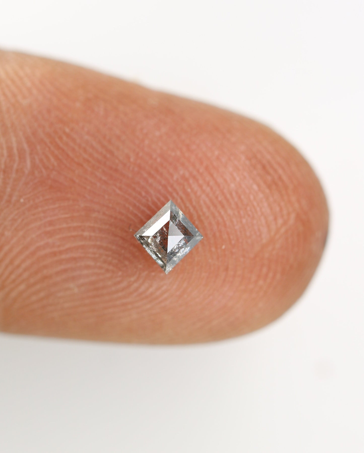 0.33 CT Kite shape Natural Loose Diamond -Kite Shape Salt and Pepper Diamond - For Salt Pepper Diamond Ring - Sale Offer- Unique Gift