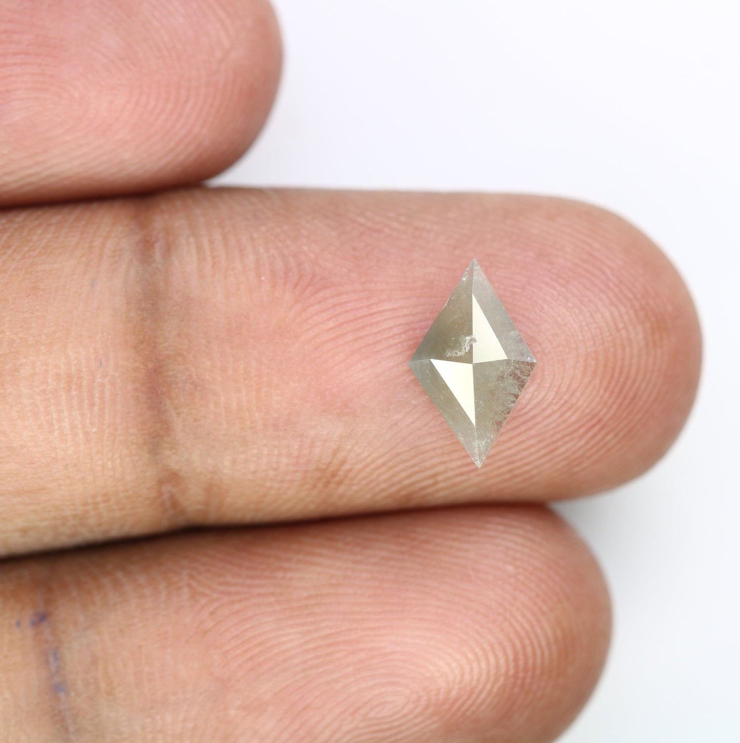 0.94 CT Kite shape Natural Loose Diamond -Kite Shape Salt and Pepper Diamond - For Salt Pepper Diamond Ring - Sale Offer- Unique Gift