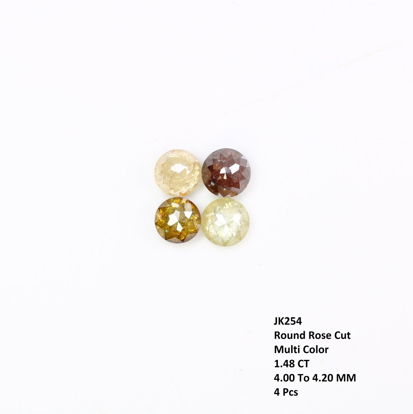1.48 CT Loose Rose Cut Diamond For RingFor Gold Ring Diamonds