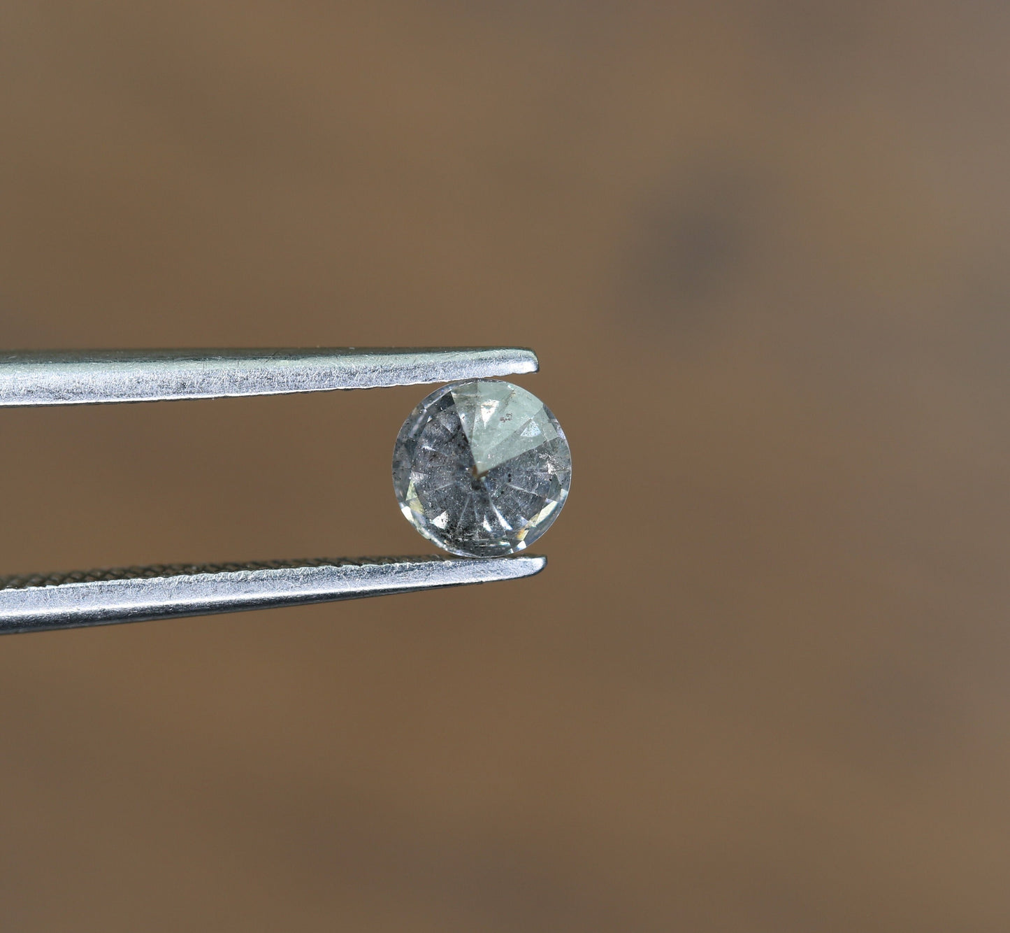 Natural Salt and Pepper Round Rose Cut Diamond | Ideal for Rings, Earrings, and Jewelry Making | Wholesale Price for Custom Designs