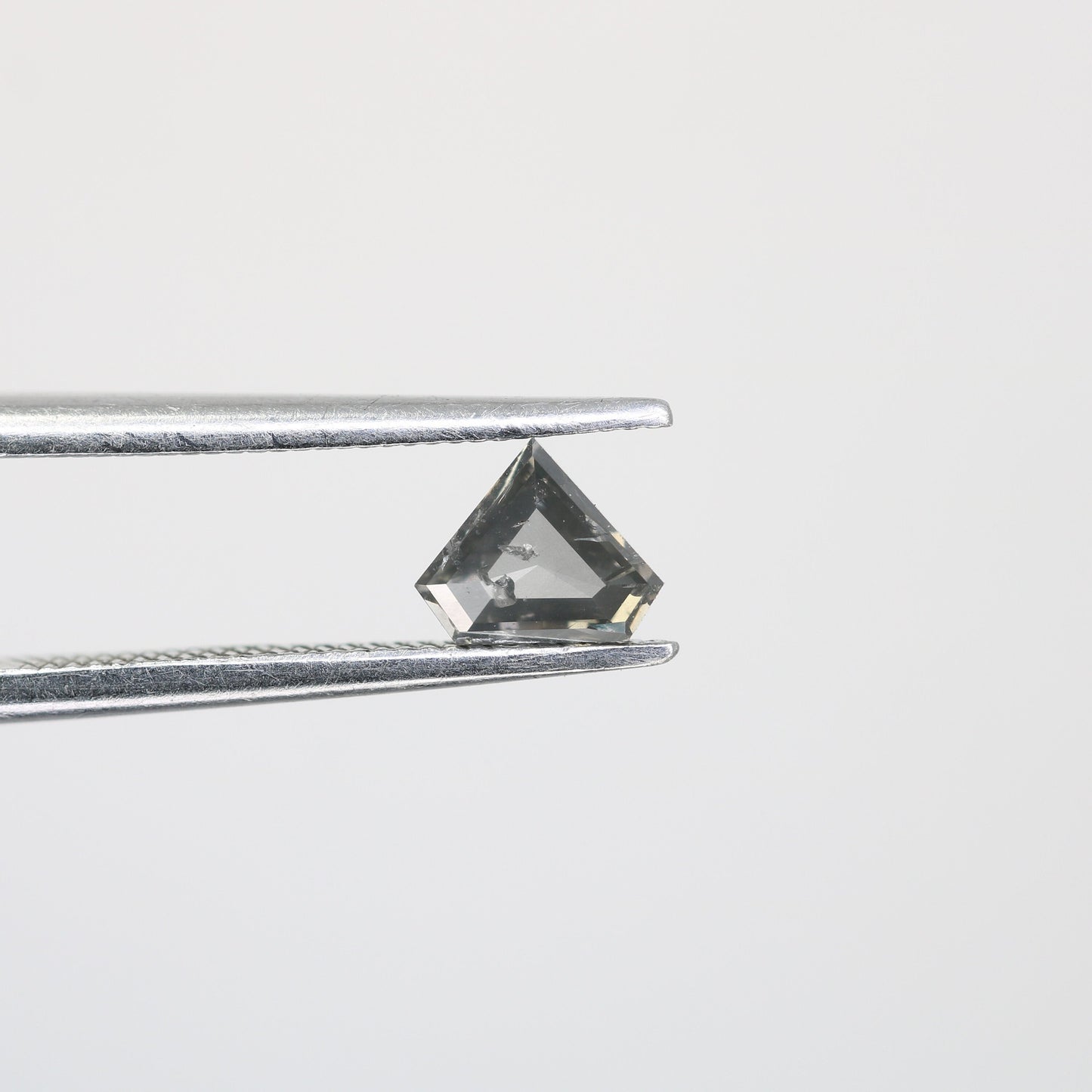 0.38 CT Salt and Pepper Natural Loose Diamond, Pentagon Cut for Handmade Necklace Pendant, Diamond Bracelet Engagement Gold Ring For Women
