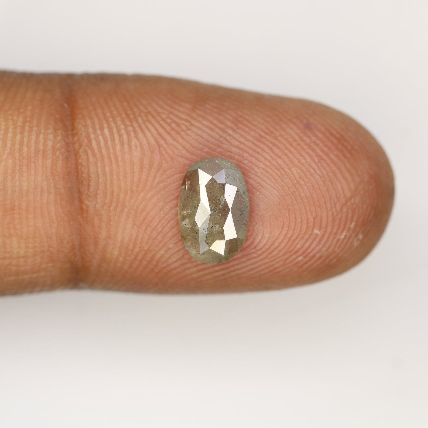 Black Friday Special | 1 CT Oval Salt and Pepper Diamond | Engagement Ring | Perfect for Gold Jewelry