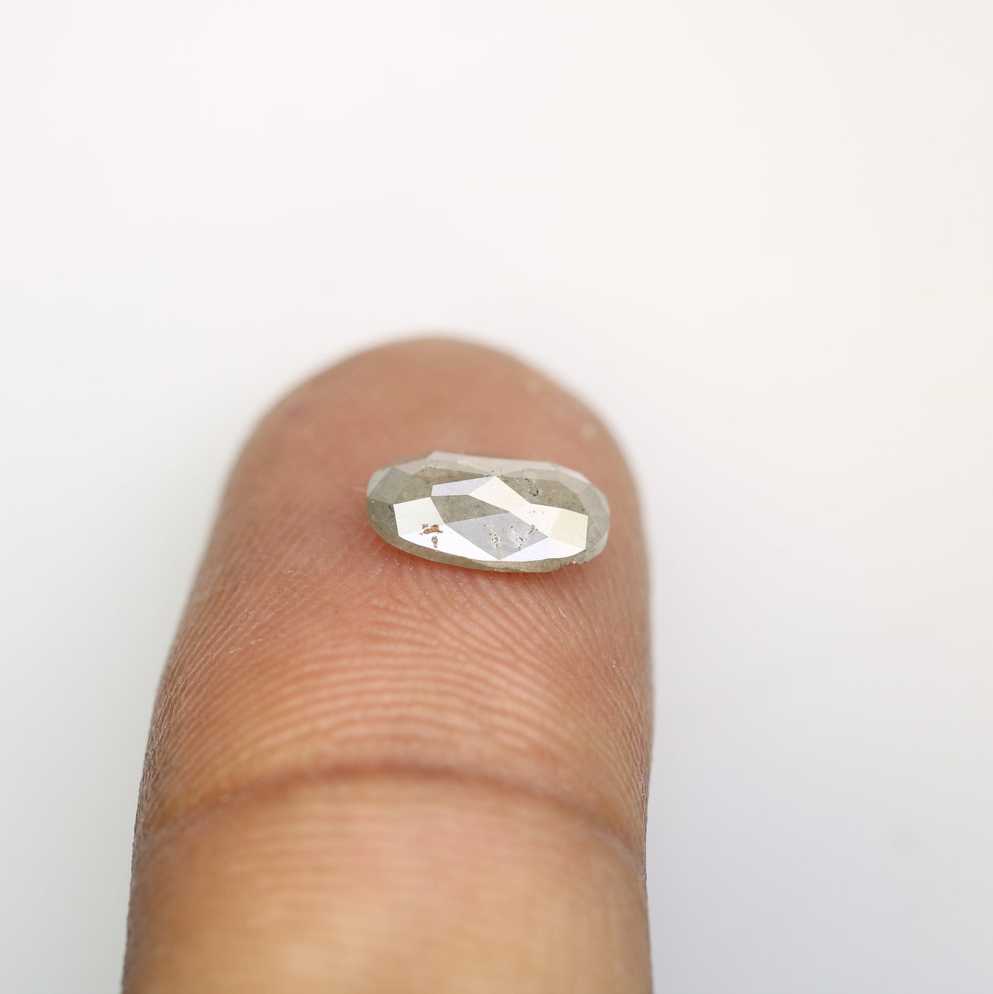 Black Friday Special | 1 CT Oval Salt and Pepper Diamond | Engagement Ring | Perfect for Gold Jewelry