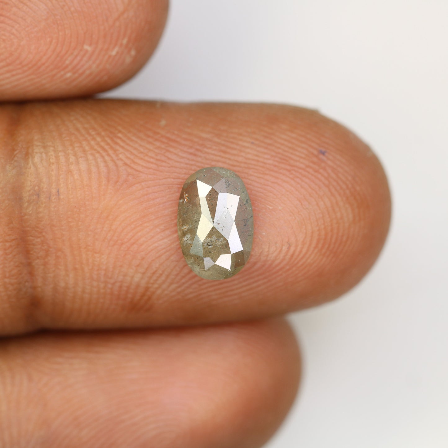 Black Friday Special | 1 CT Oval Salt and Pepper Diamond | Engagement Ring | Perfect for Gold Jewelry