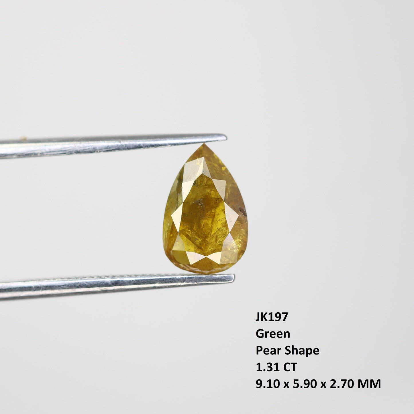 1.31 CT Pear Cut Diamond Engagement RingFor Gold Ring Diamonds