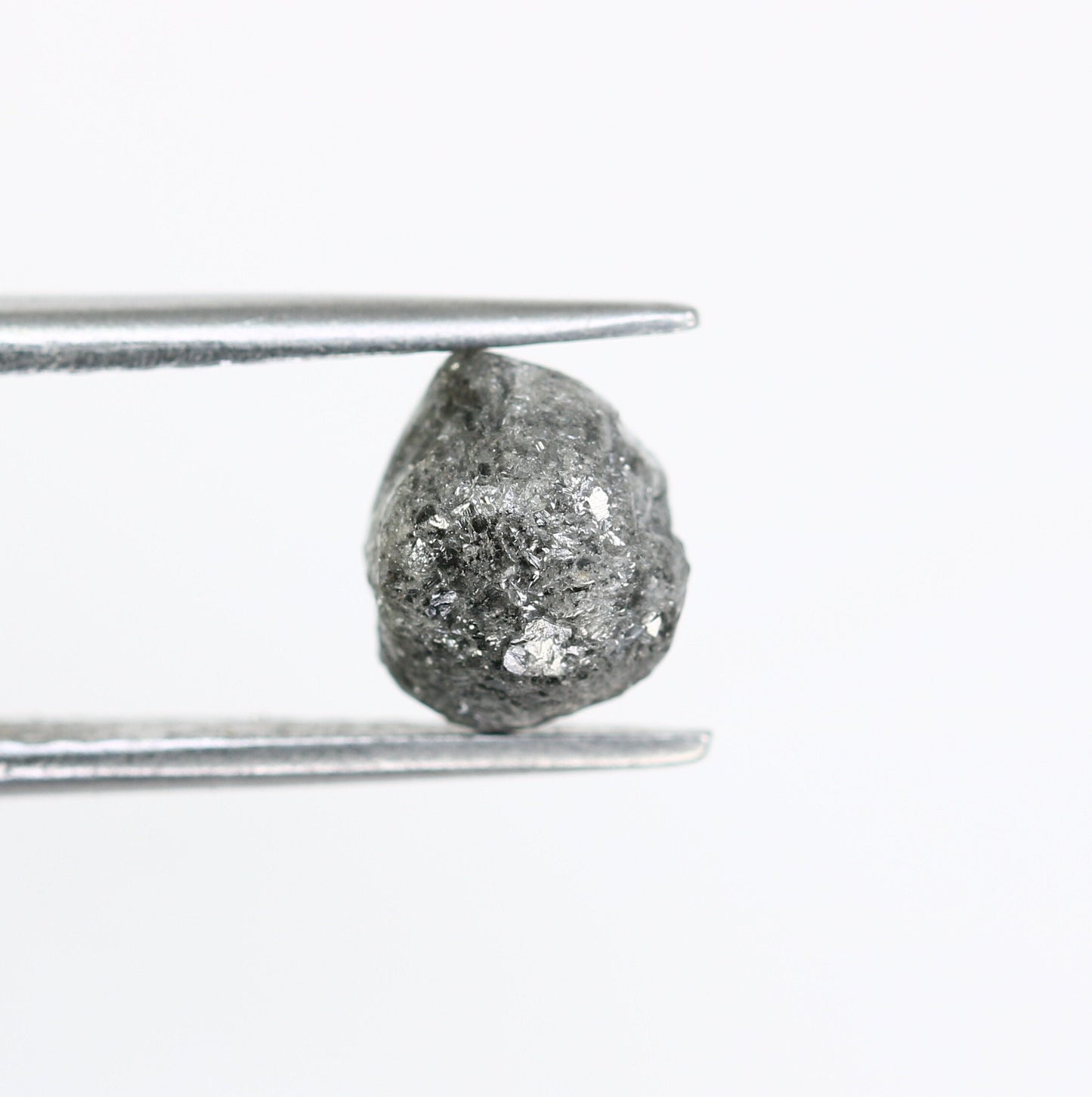 2.29 CTUncut Raw Salt and Pepper - Loose Rough Diamond - Raw Irregular Shape - Customize Jewelry - Sale Offer - Christmas Gift