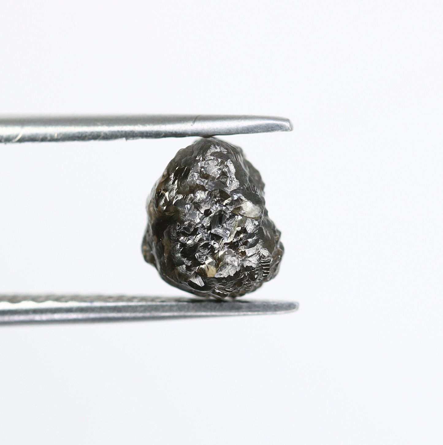 2.57 CT Uncut Raw Salt and Pepper - Loose Rough Diamond - Raw Irregular Shape - Customize Jewelry - Sale Offer - Christmas Gift