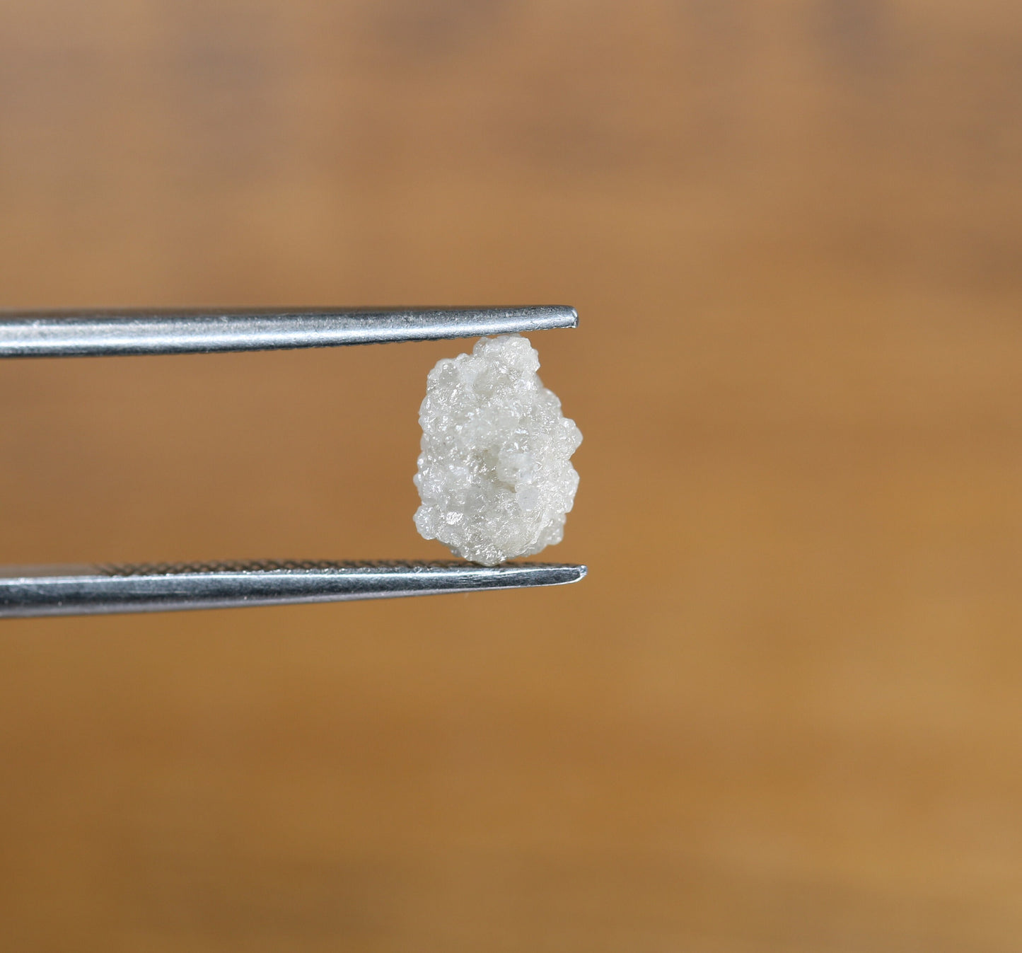0.93 CT Snow White Uncut Raw Salt and Pepper - Loose Rough Diamond - Raw Irregular Shape - Customize Jewelry - Sale Offer - Christmas Gift