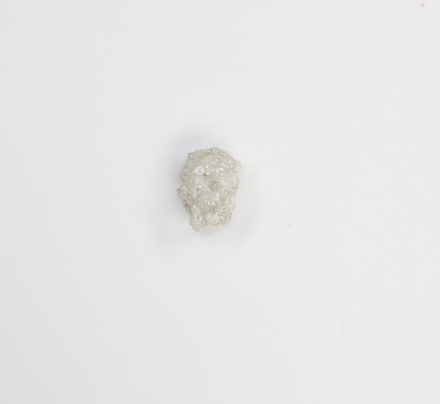 0.93 CT Snow White Uncut Raw Salt and Pepper - Loose Rough Diamond - Raw Irregular Shape - Customize Jewelry - Sale Offer - Christmas Gift