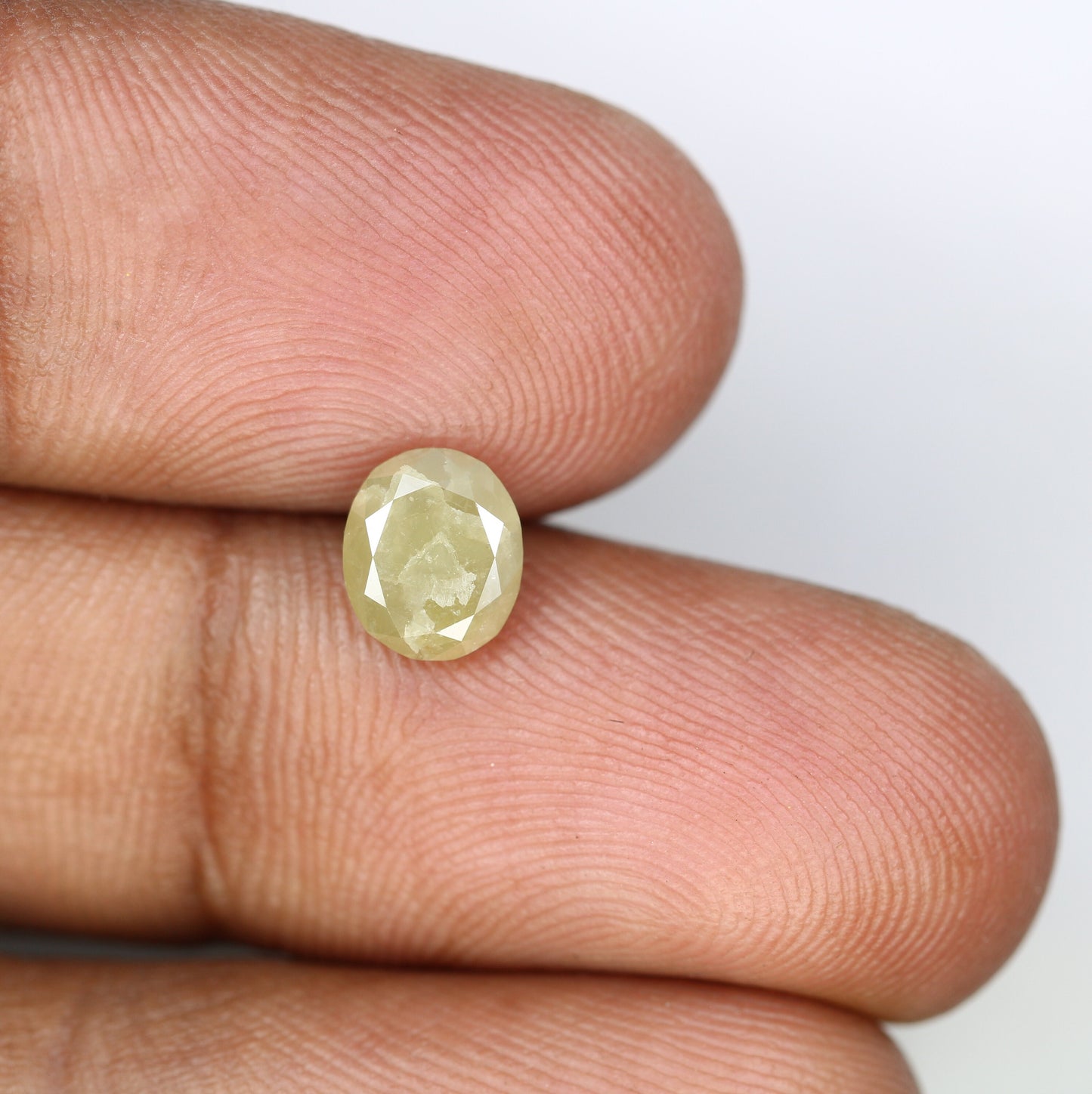 1.34 CT Fancy Green Oval Loose Diamond | Perfect for Pendant or Ring | Natural Green Diamond | Unique Etsy Jewelry