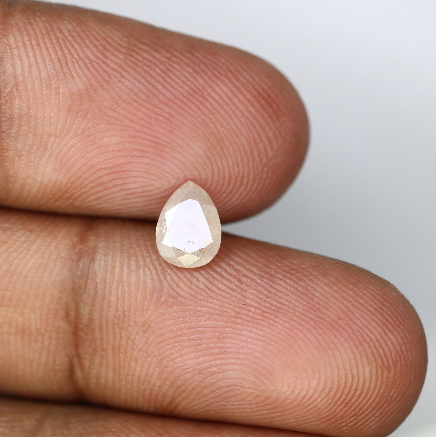 0.87 CT Natural White Polished Pear Shape Beautiful Diamond For Designer Jewelry | White Diamond Ring | Loose Galaxy Diamond | Sale On Etsy