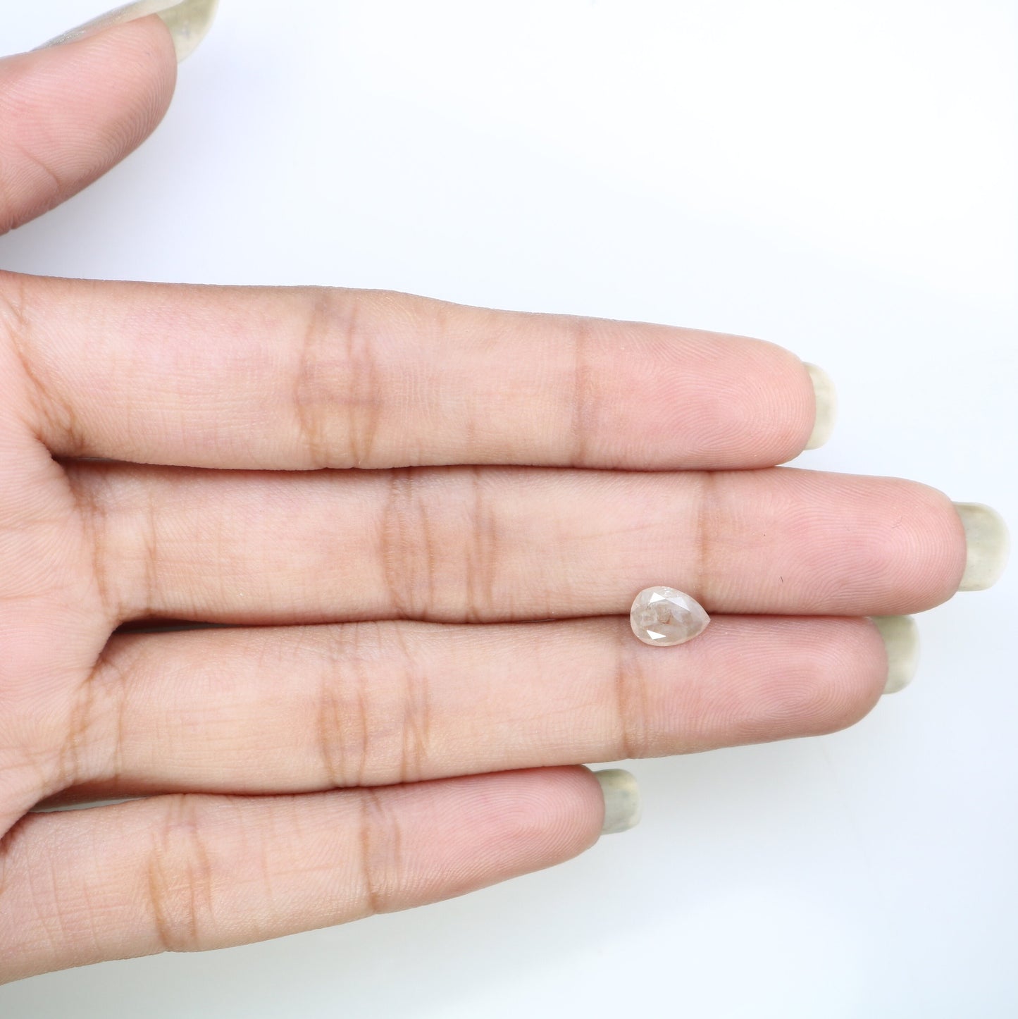 0.87 CT Natural White Polished Pear Shape Beautiful Diamond For Designer Jewelry | White Diamond Ring | Loose Galaxy Diamond | Sale On Etsy