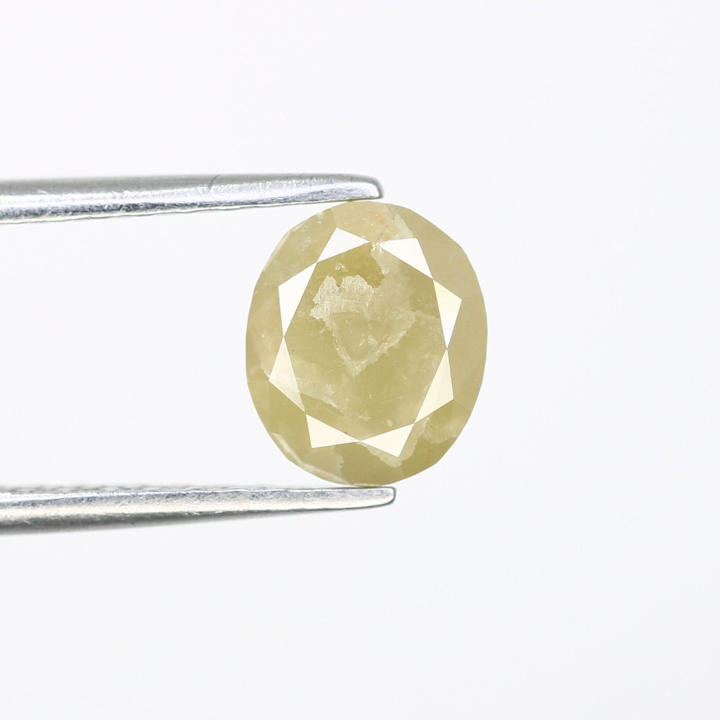 1.34 CT Fancy Green Oval Loose Diamond | Perfect for Pendant or Ring | Natural Green Diamond | Unique Etsy Jewelry
