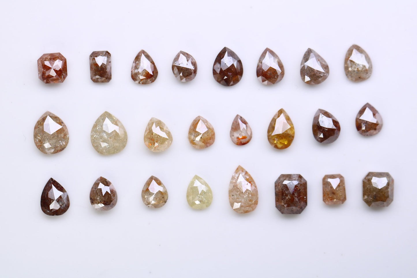 Natural Loose Salt and Pepper Diamonds (0.23 to 1.47 CT) | Unique Mixed Shape Gemstones for Men’s and Women’s Jewelry Antique-Inspired Gift