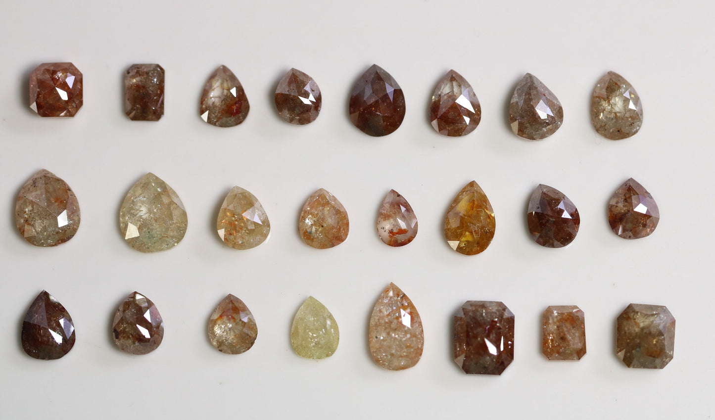 Natural Loose Salt and Pepper Diamonds (0.23 to 1.47 CT) | Unique Mixed Shape Gemstones for Men’s and Women’s Jewelry Antique-Inspired Gift
