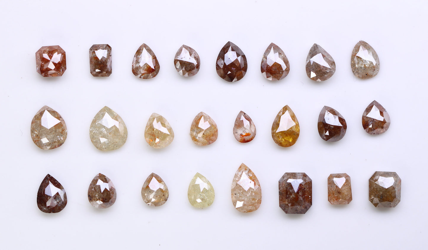 Natural Loose Salt and Pepper Diamonds (0.23 to 1.47 CT) | Unique Mixed Shape Gemstones for Men’s and Women’s Jewelry Antique-Inspired Gift