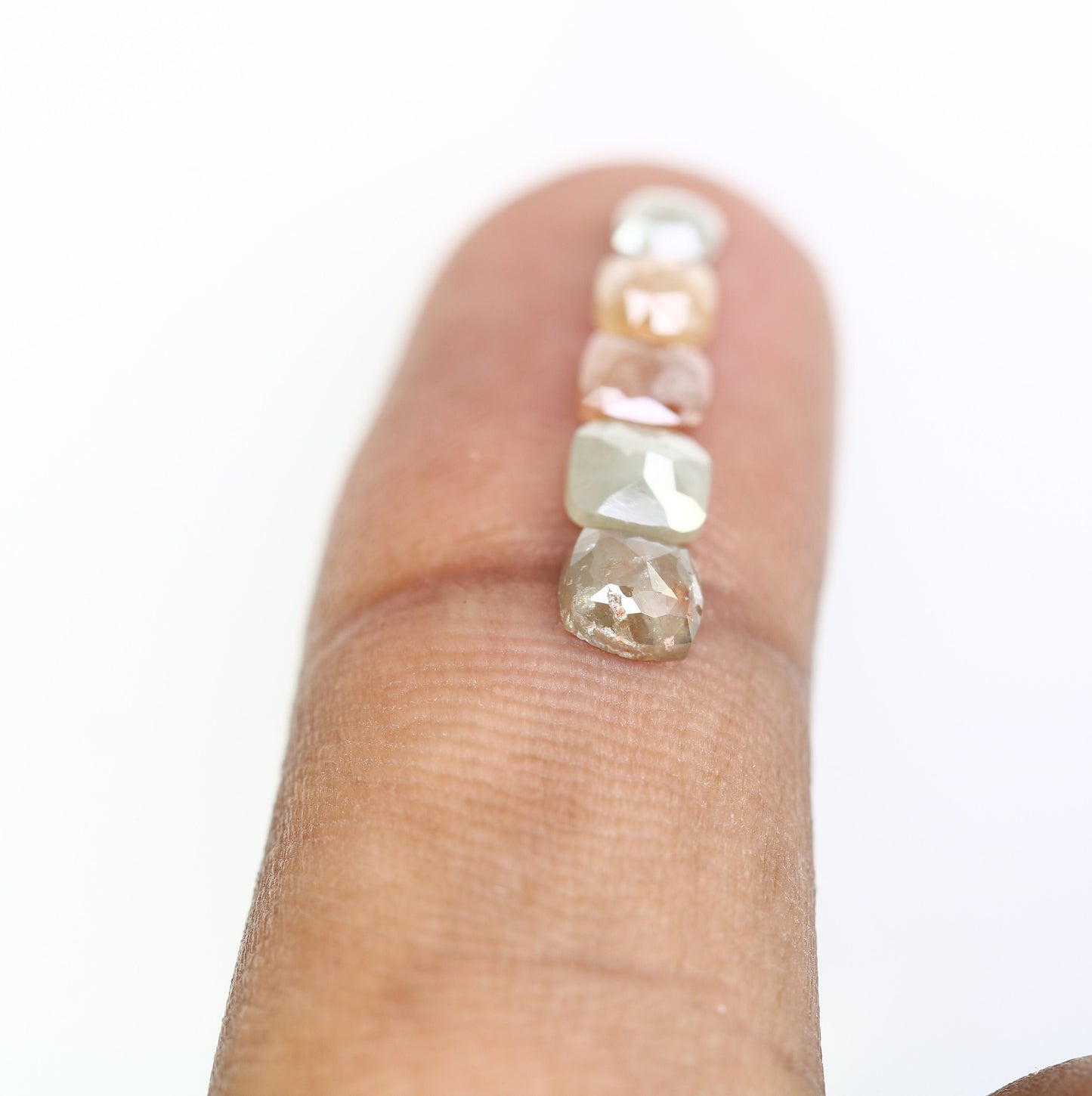 Loose Grey Cushion Cut Diamond | Gold Engagement Ring Gemstone | Unique Bridal Jewelry