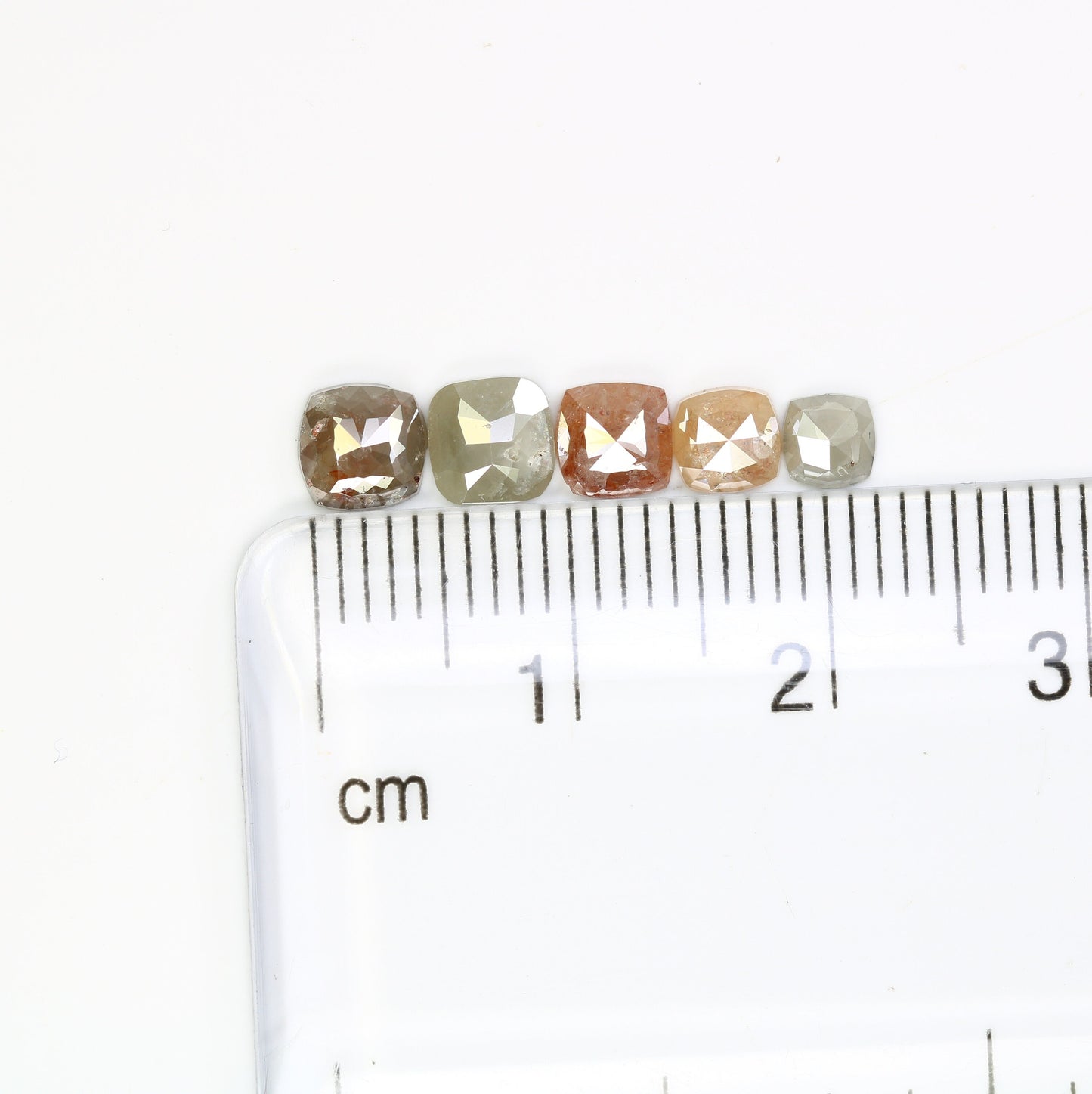 Loose Grey Cushion Cut Diamond | Gold Engagement Ring Gemstone | Unique Bridal Jewelry