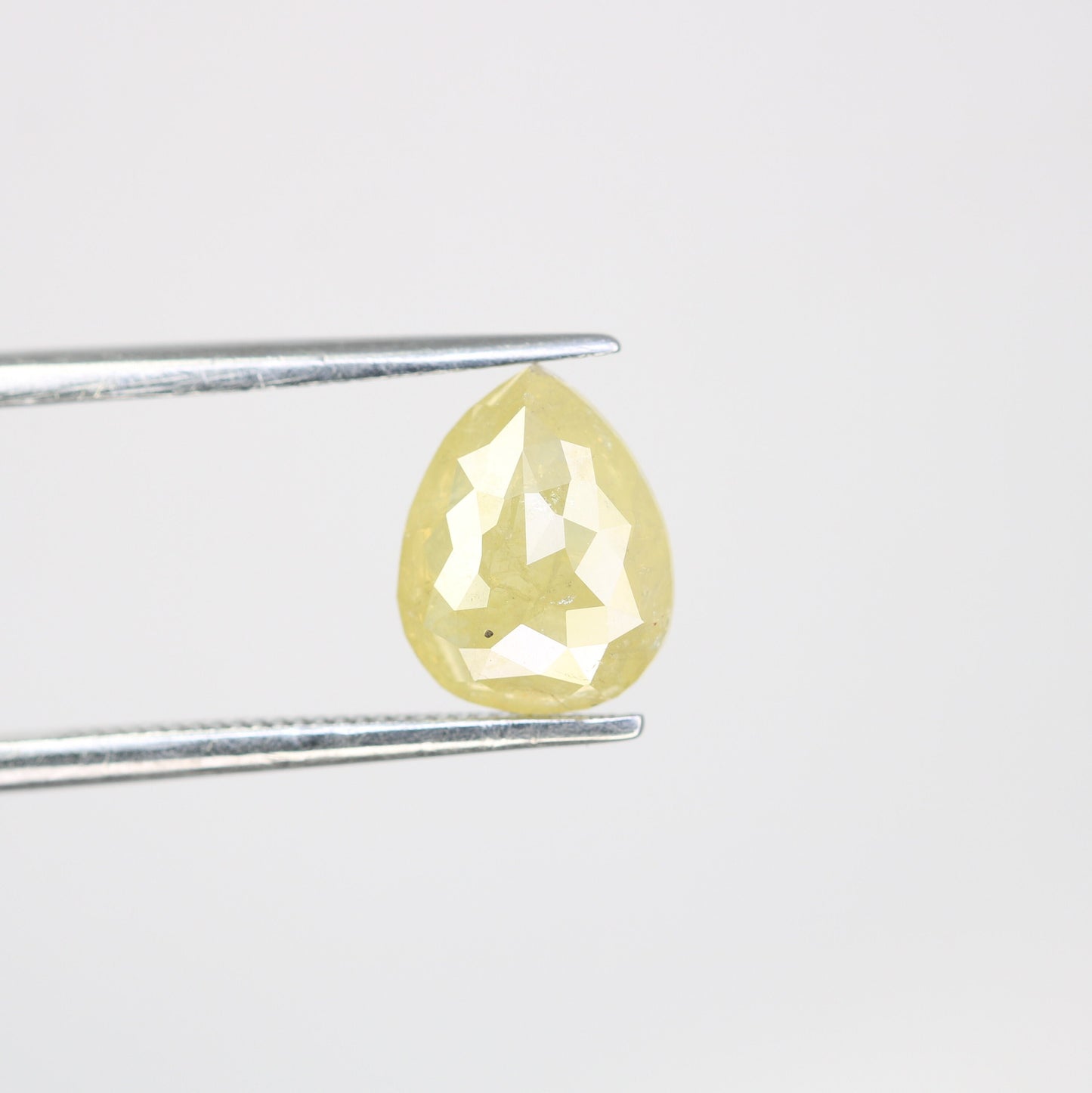 1.92 CT Yellow Pear Shape Diamond For Engagement RingFor Gold Ring Diamonds
