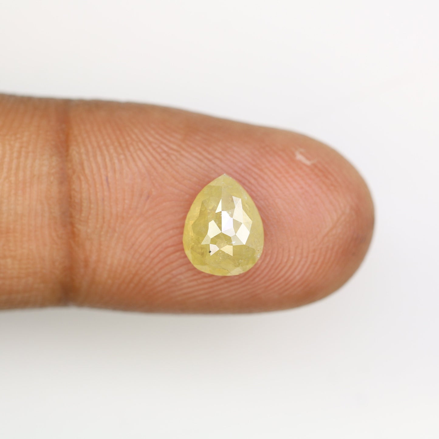 1.92 CT Yellow Pear Shape Diamond For Engagement RingFor Gold Ring Diamonds
